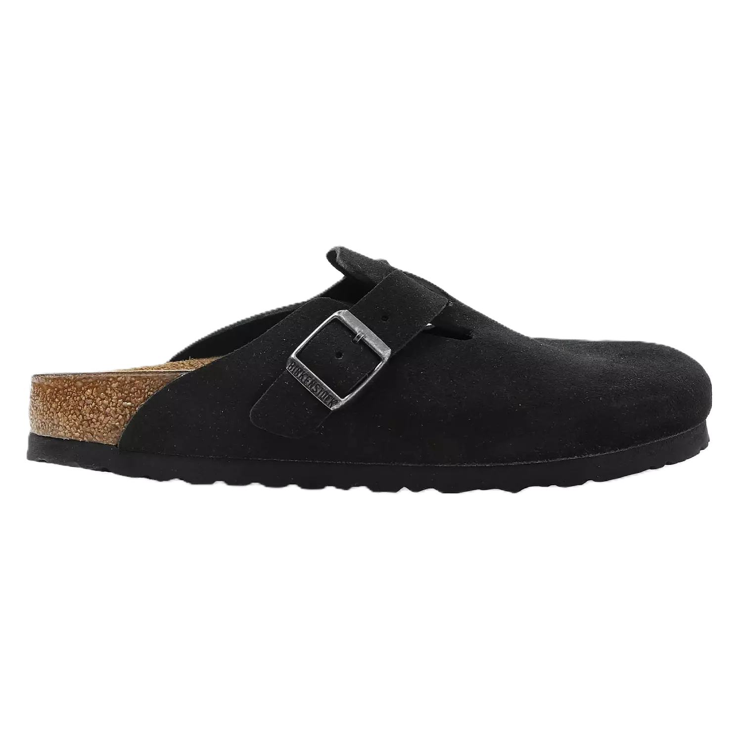 Birkenstock Boston Black Suede image