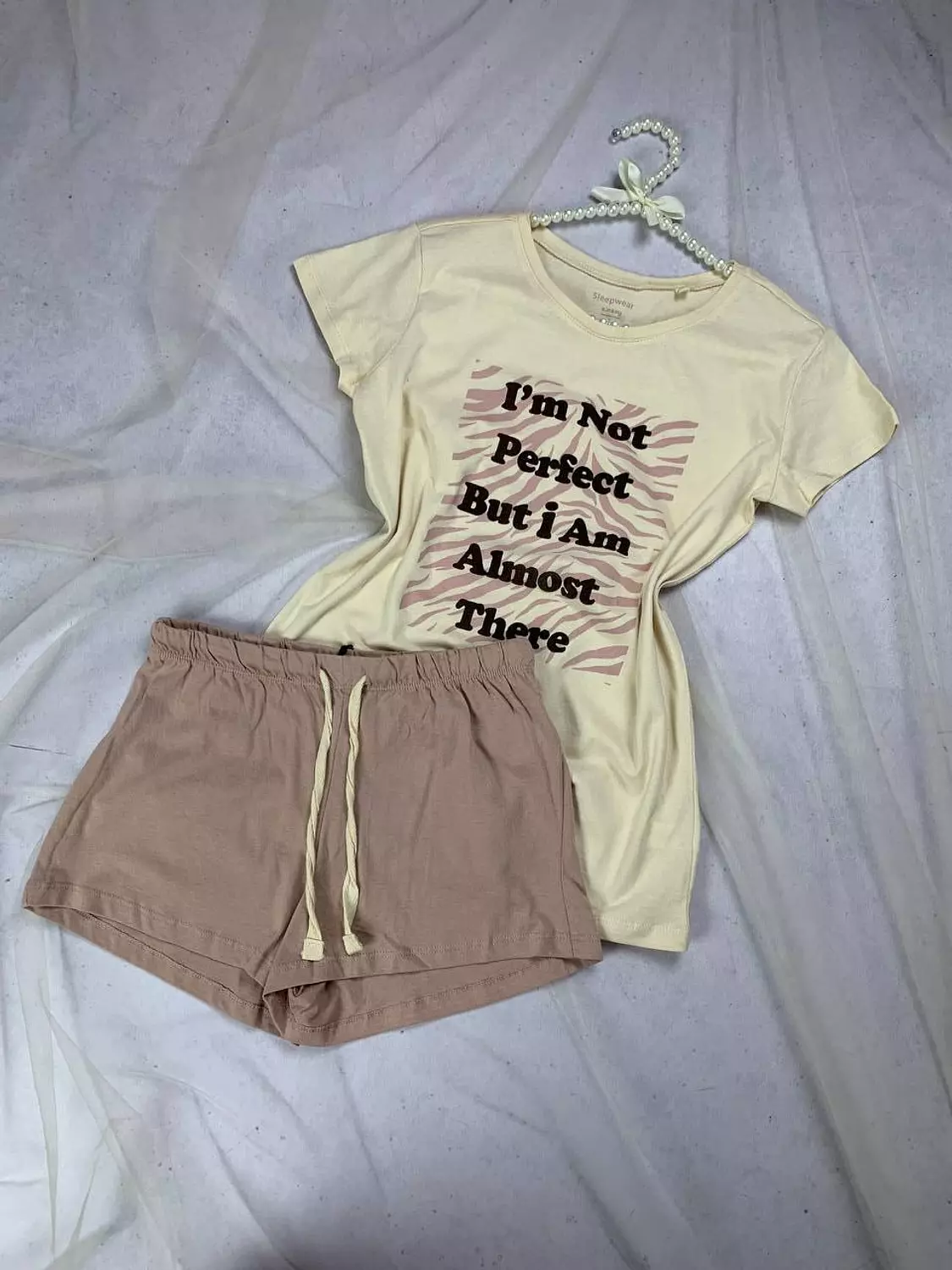 Cotton pijama set from sinsay 365 hover image