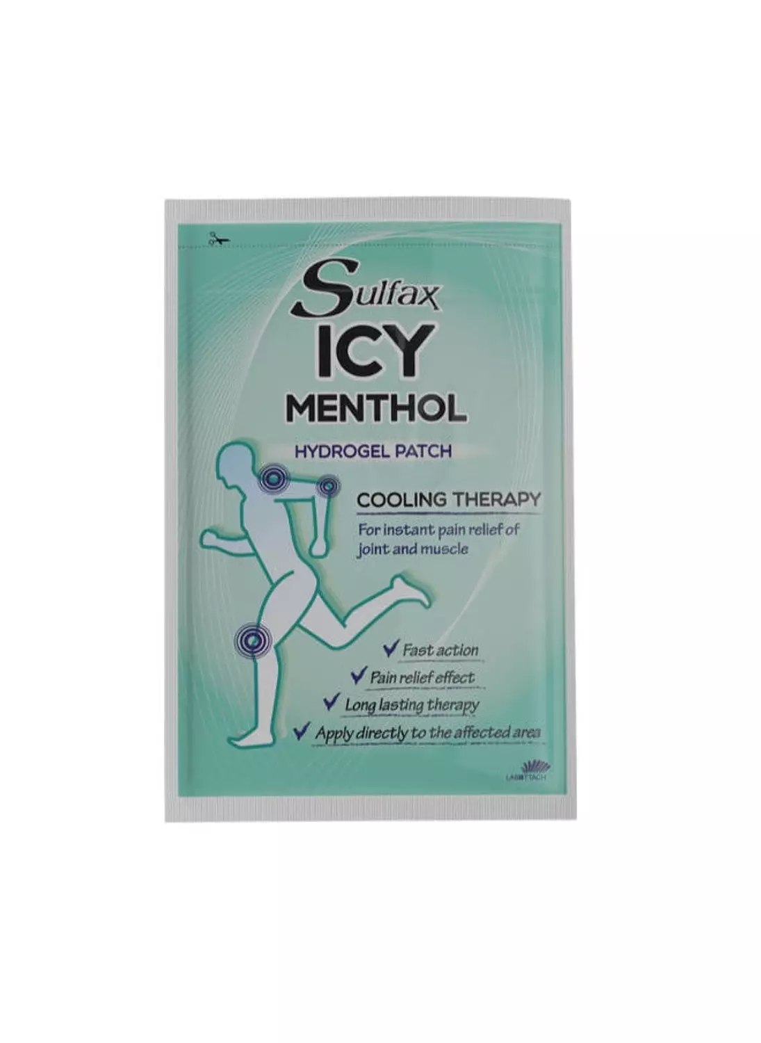 SULFAX ICY MENTHOL HYDROGEL COOLING THERAPY 1 PATCH image