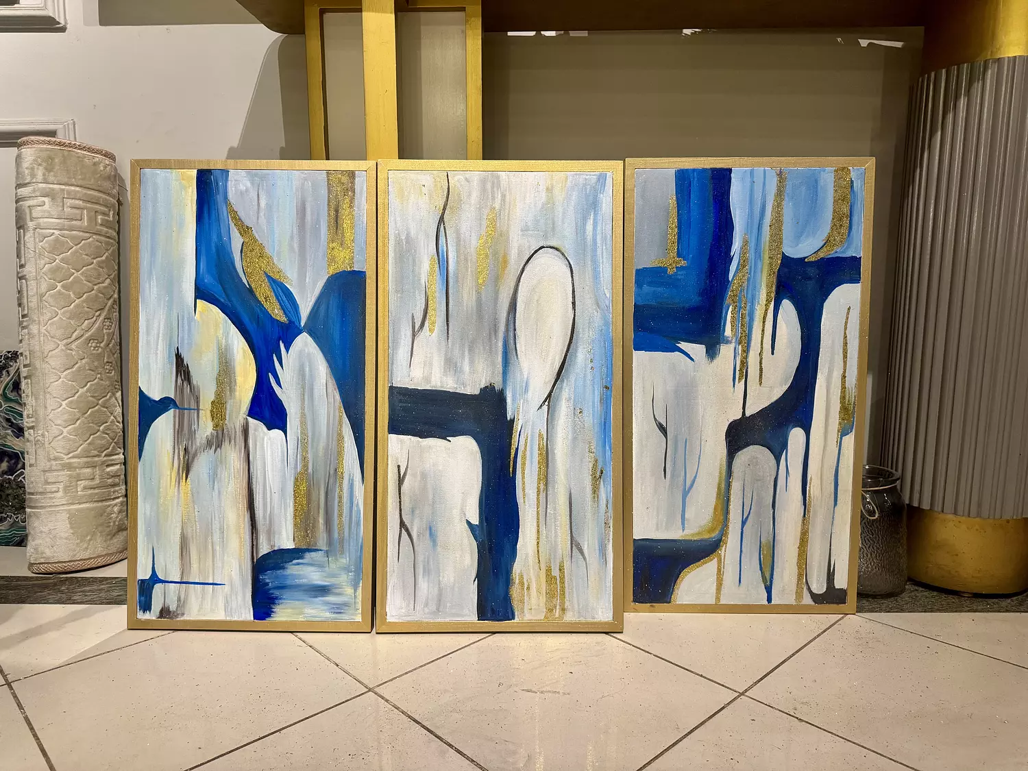 Triple blue golden magic  2