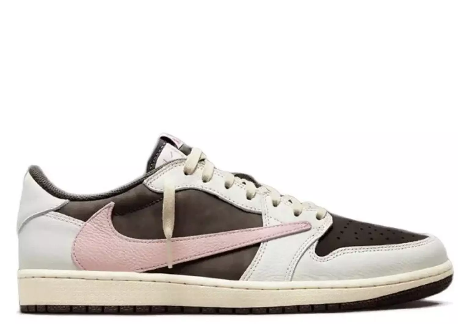 Travis Scott x Air Jordan 1 Low OG “Dark Pony / Pink Oxford” image