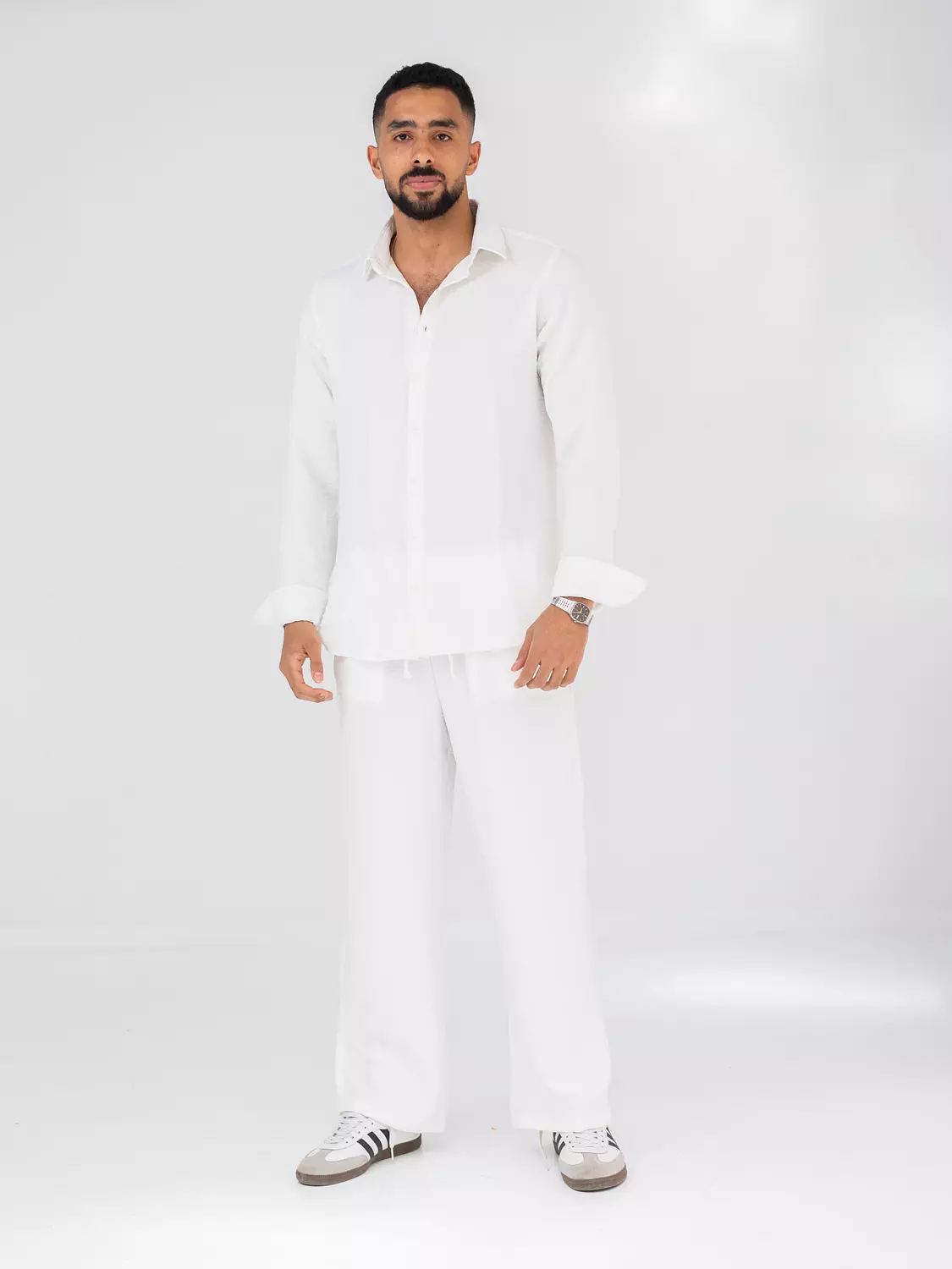 Linen Set | White image
