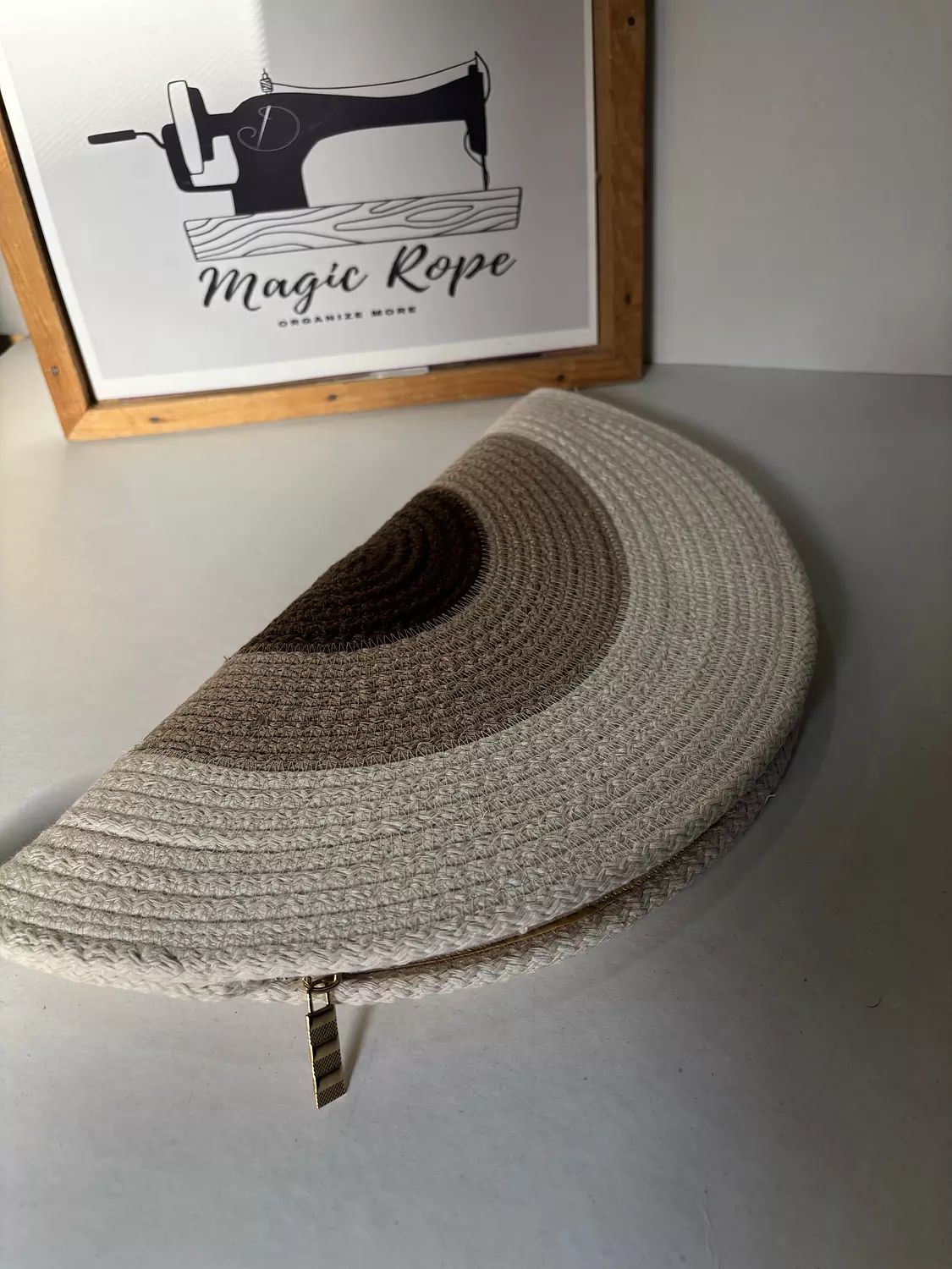 Brown vibes clutch  hover image