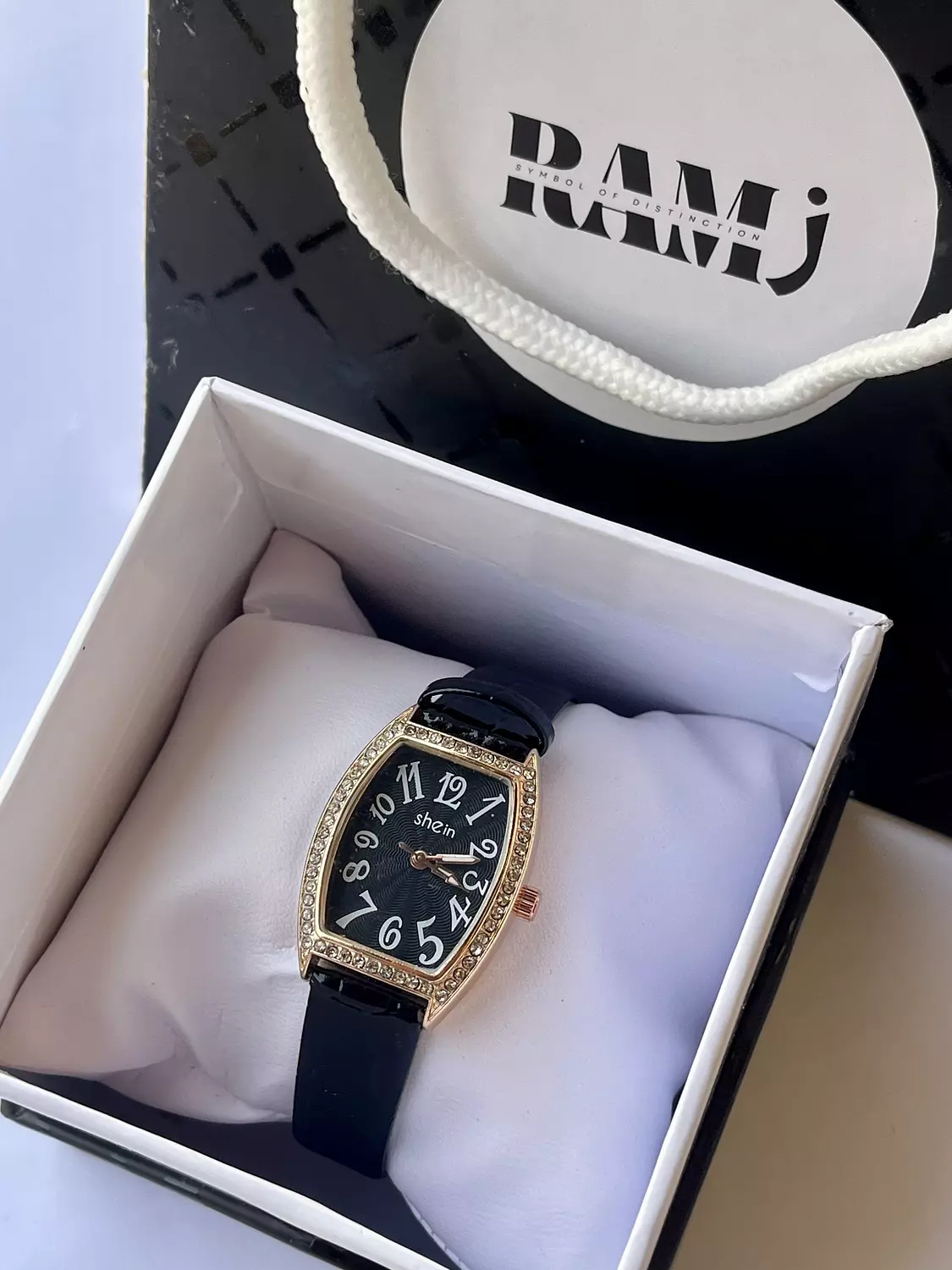 Shein Black Leather hover image