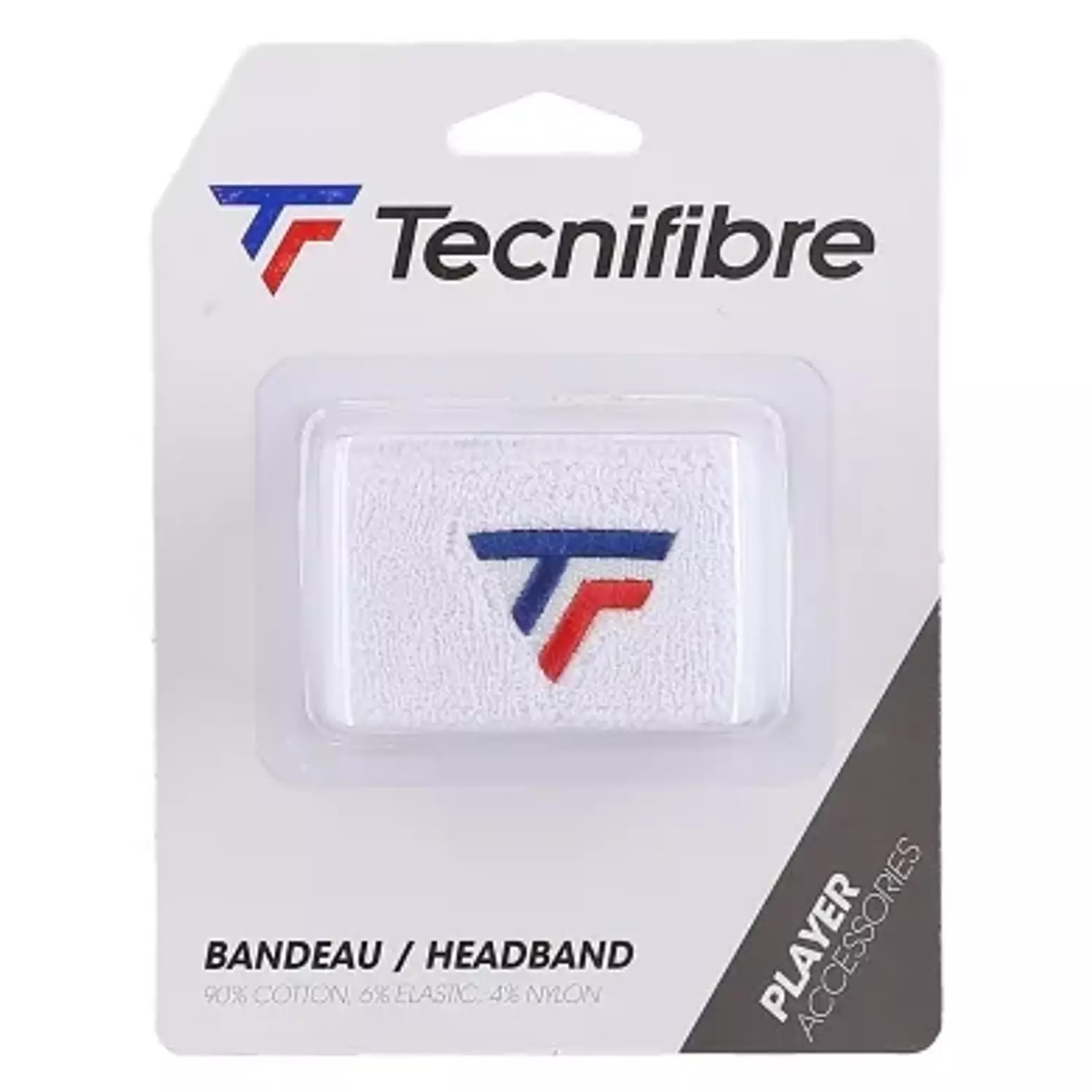 Tecnifibre Headband - White hover image