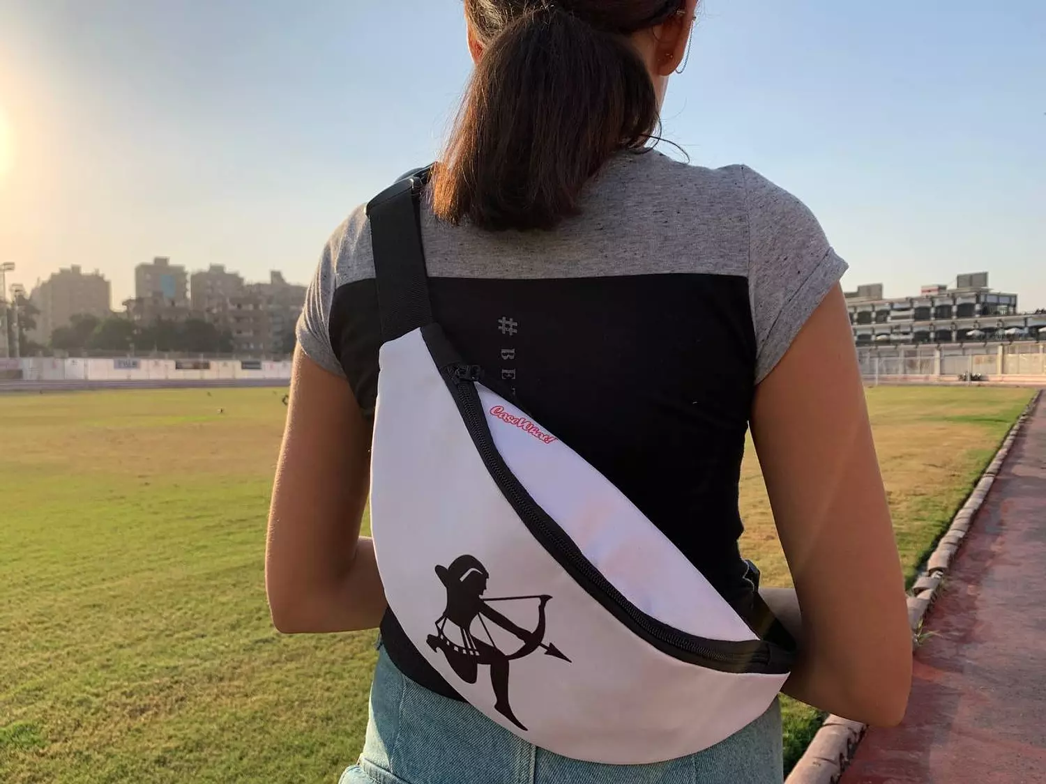 Zamalek White Fanny Pack  3