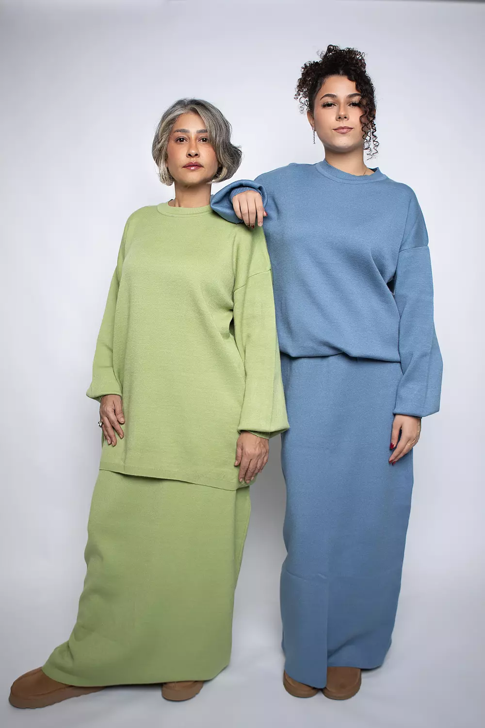 Knitted Skirt Set 39