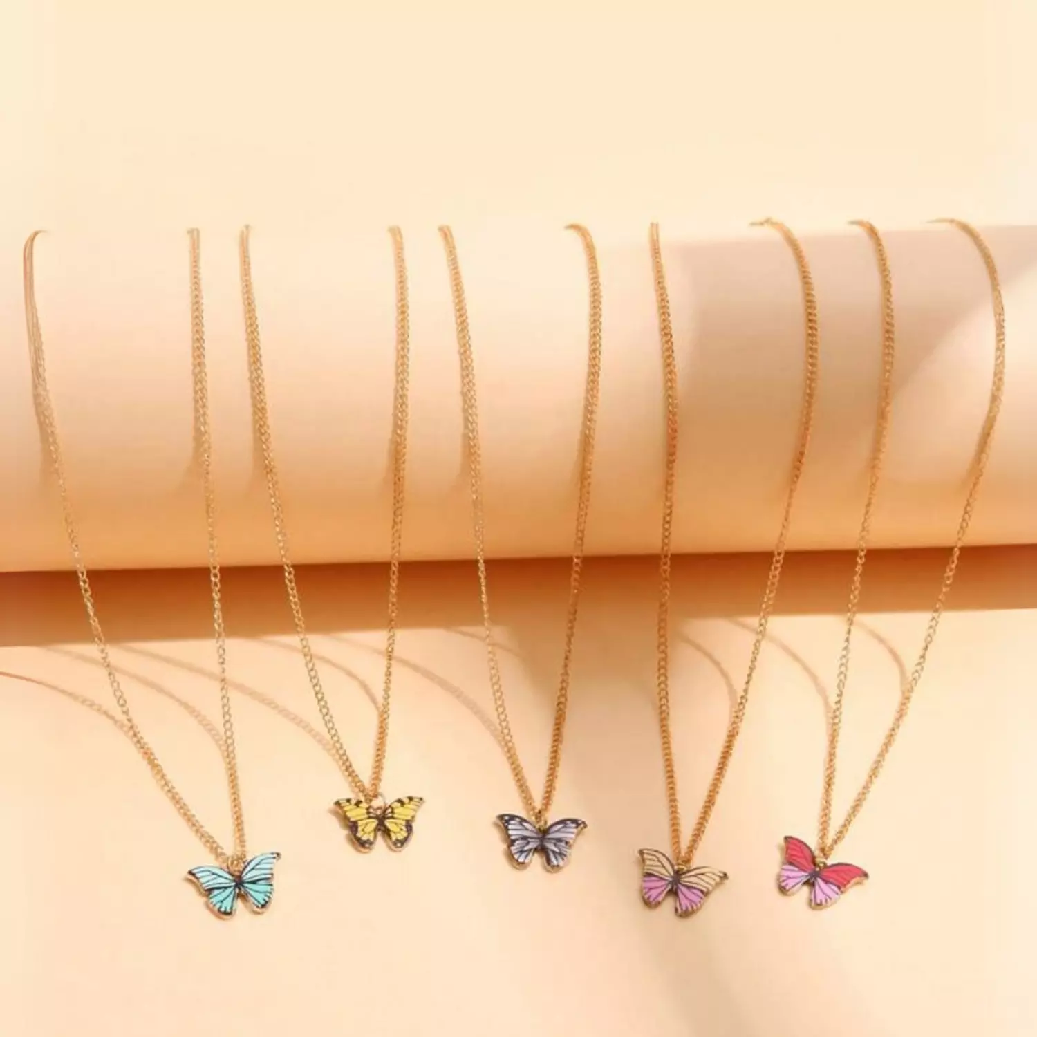 1 Pc Butterfly Necklace A 1