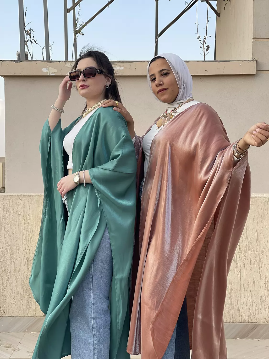 Showstopper Shawl Orange Kaftan 5