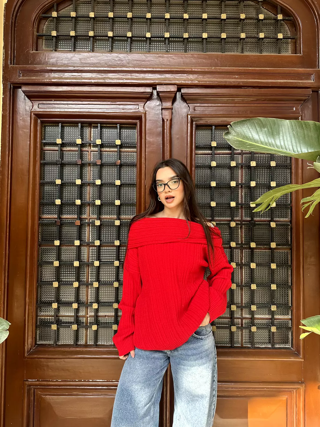 Off Shoulder Pullover 33