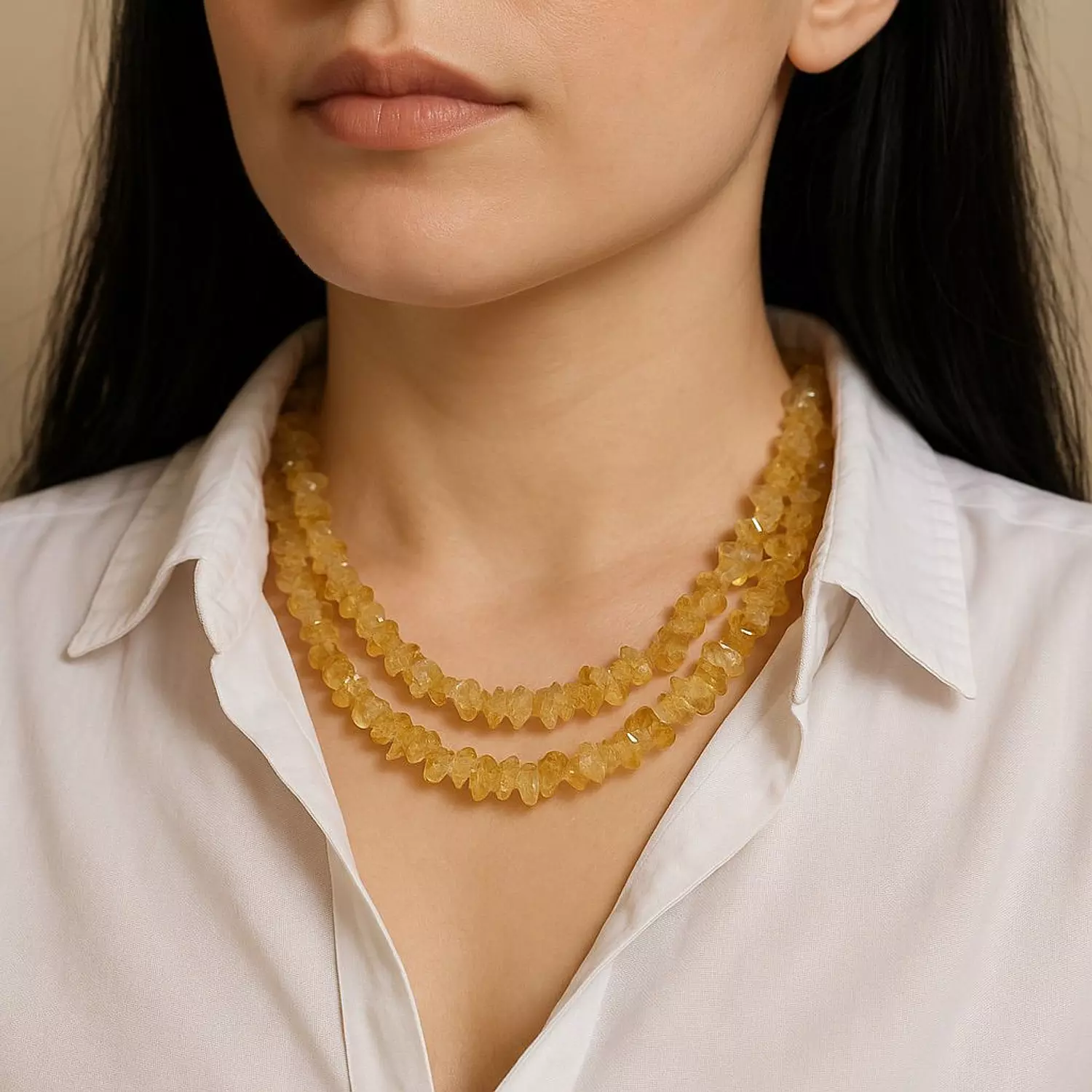Citrine Necklace image