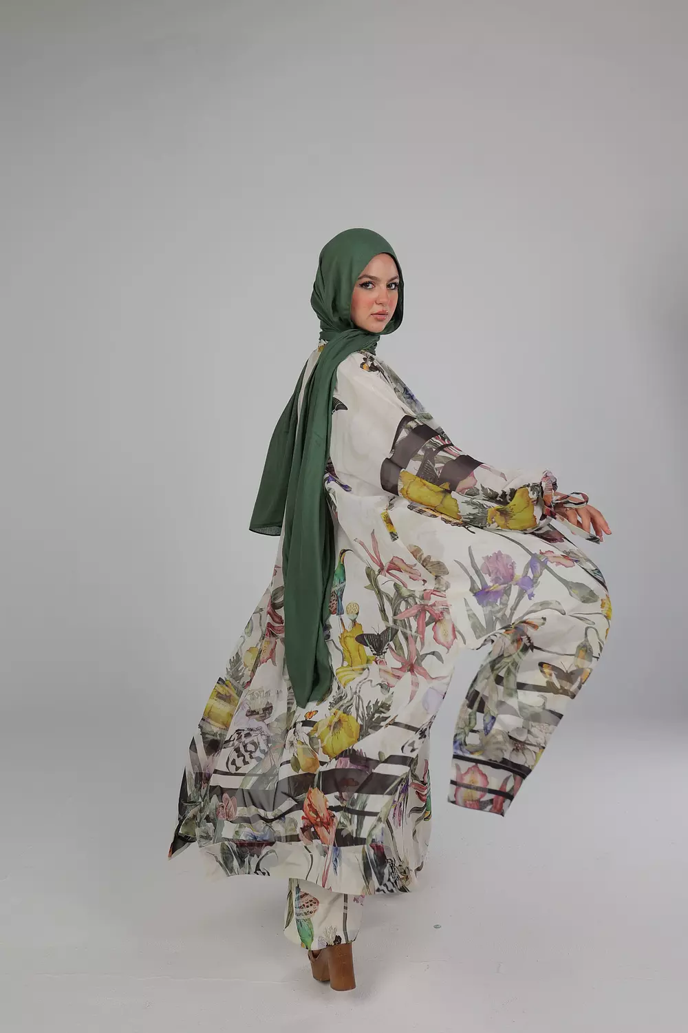 Botanical Kimono image