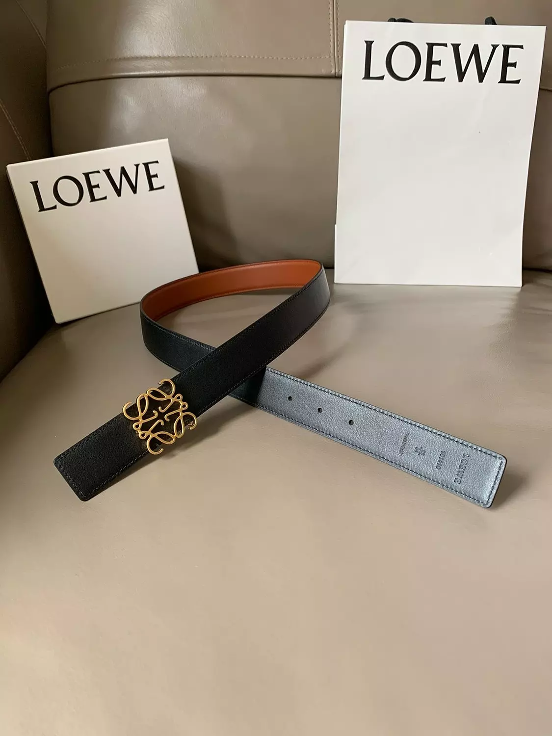 LOEWE Women's Belt 3.2cm wide hover image