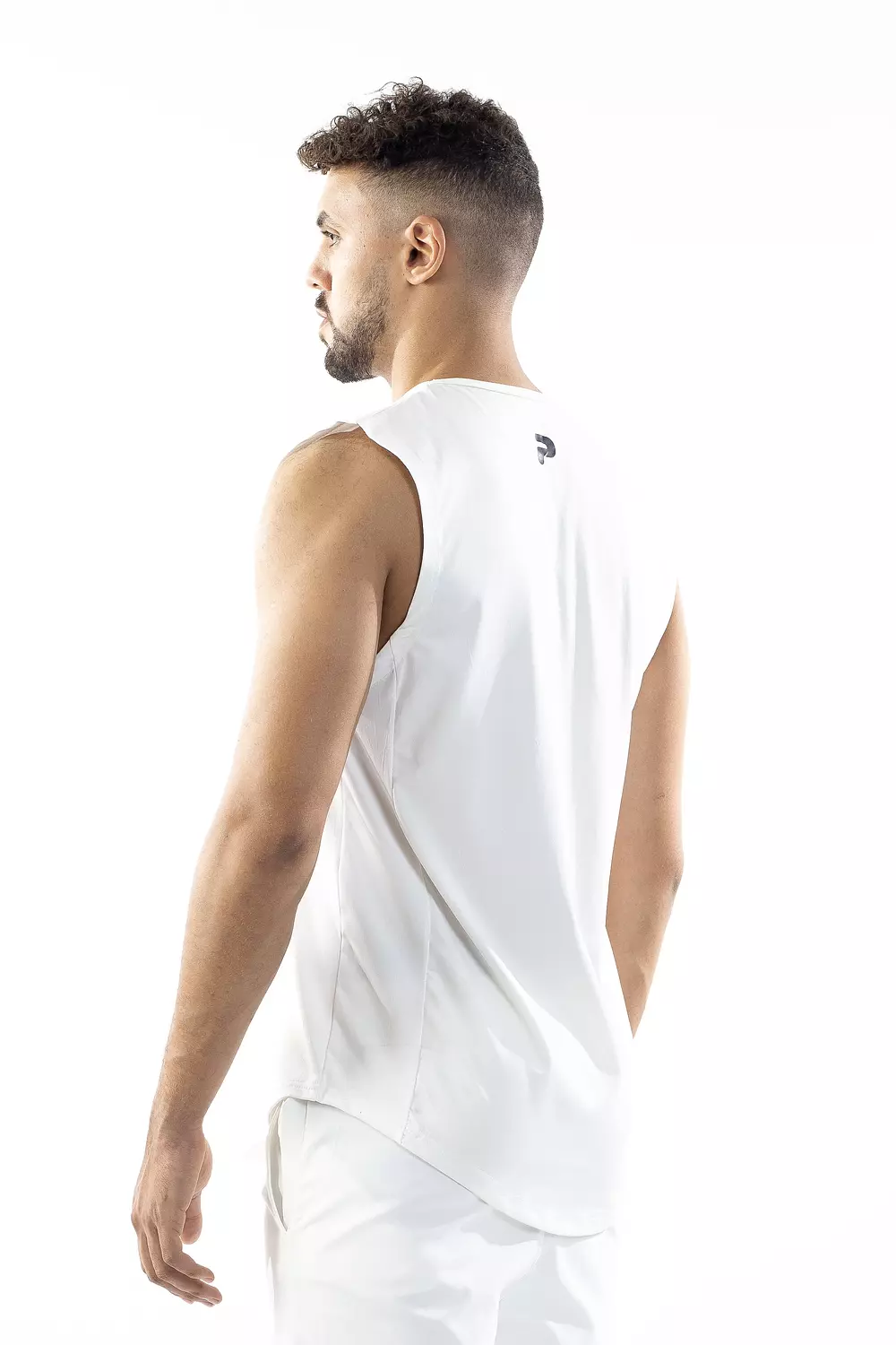 SLEEVELESS TANKTOP - WHITE  image