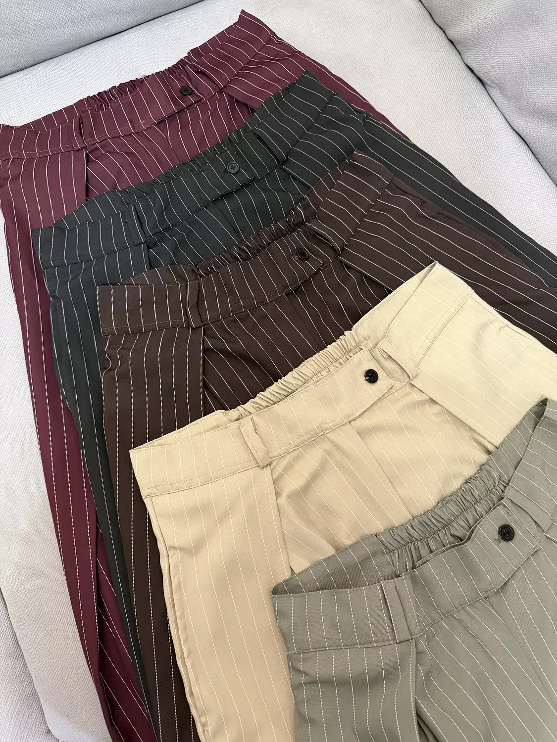 The striped pants  image