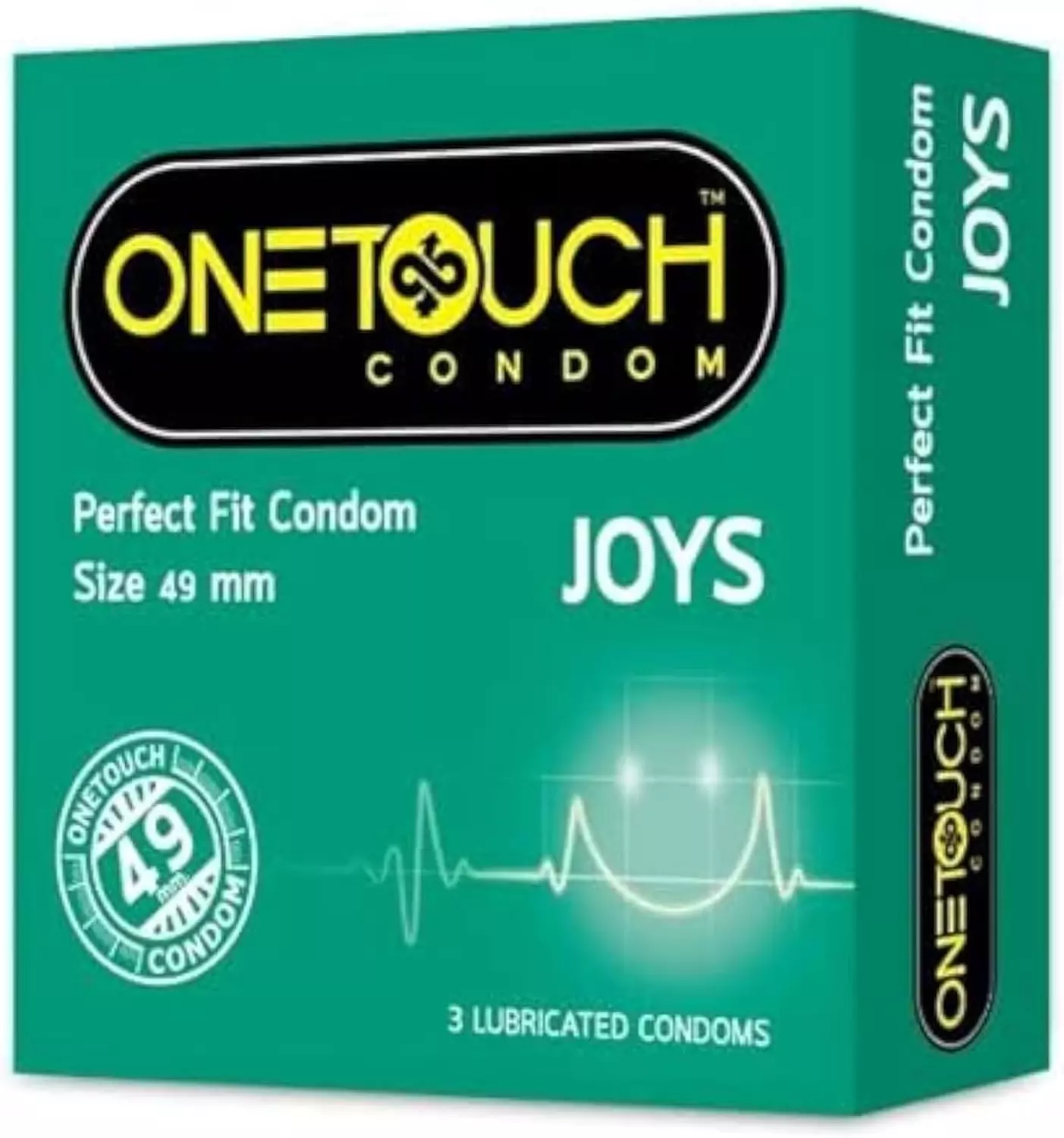 ONE TOUCH JOYS GREEN CONDOM image