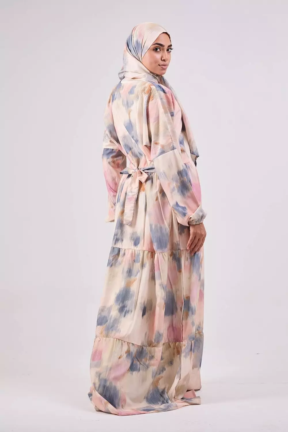 Tie-dye Soft Dress 1