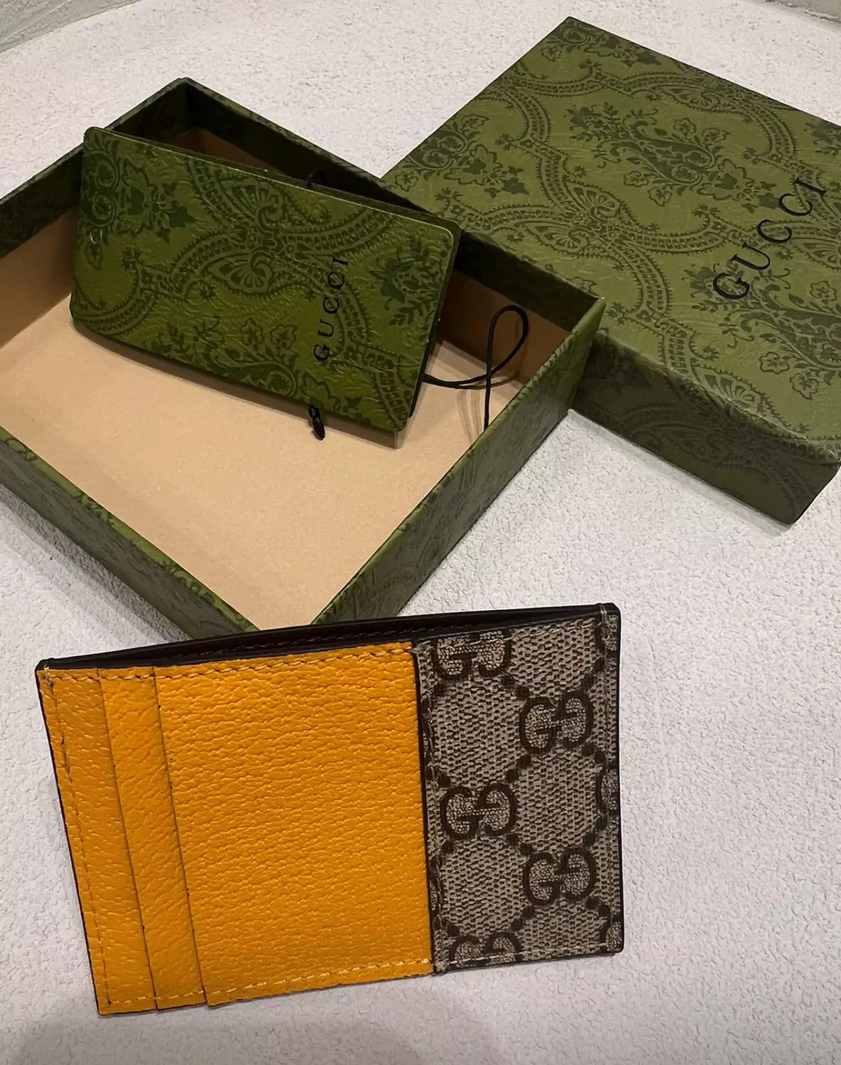 Gucci cardholder wallet hover image