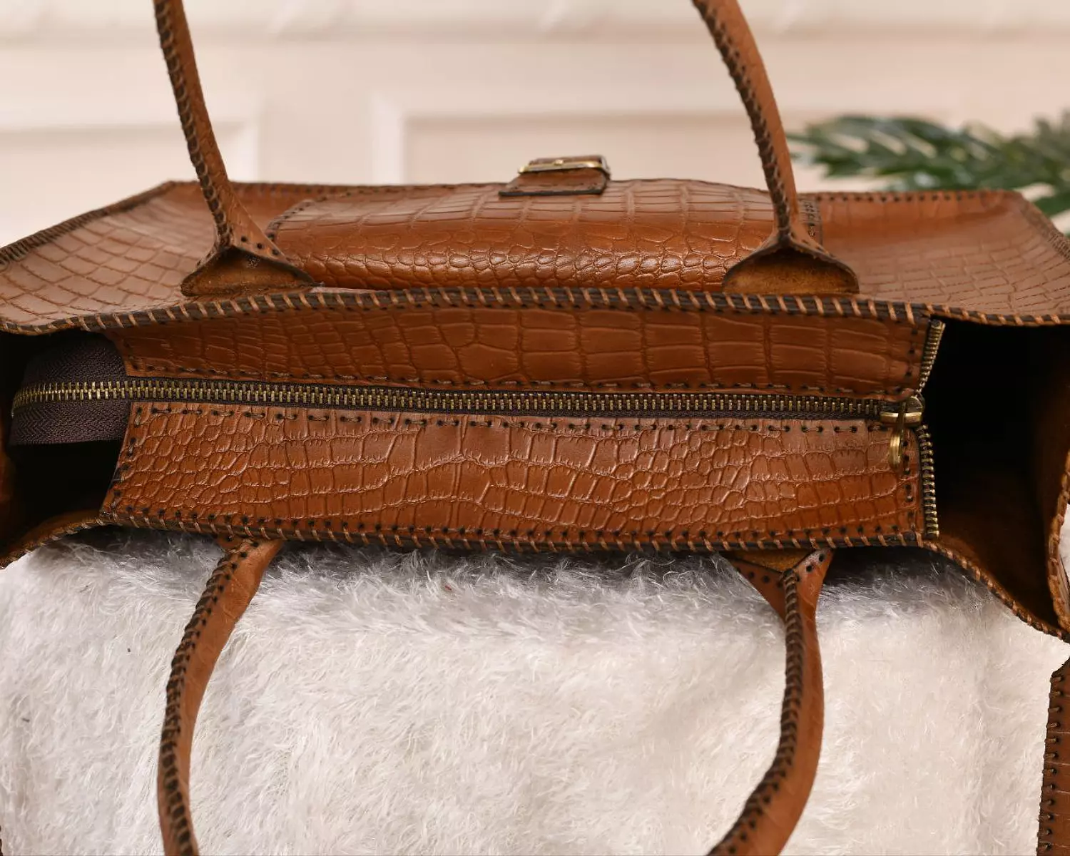 brown tote bag 2
