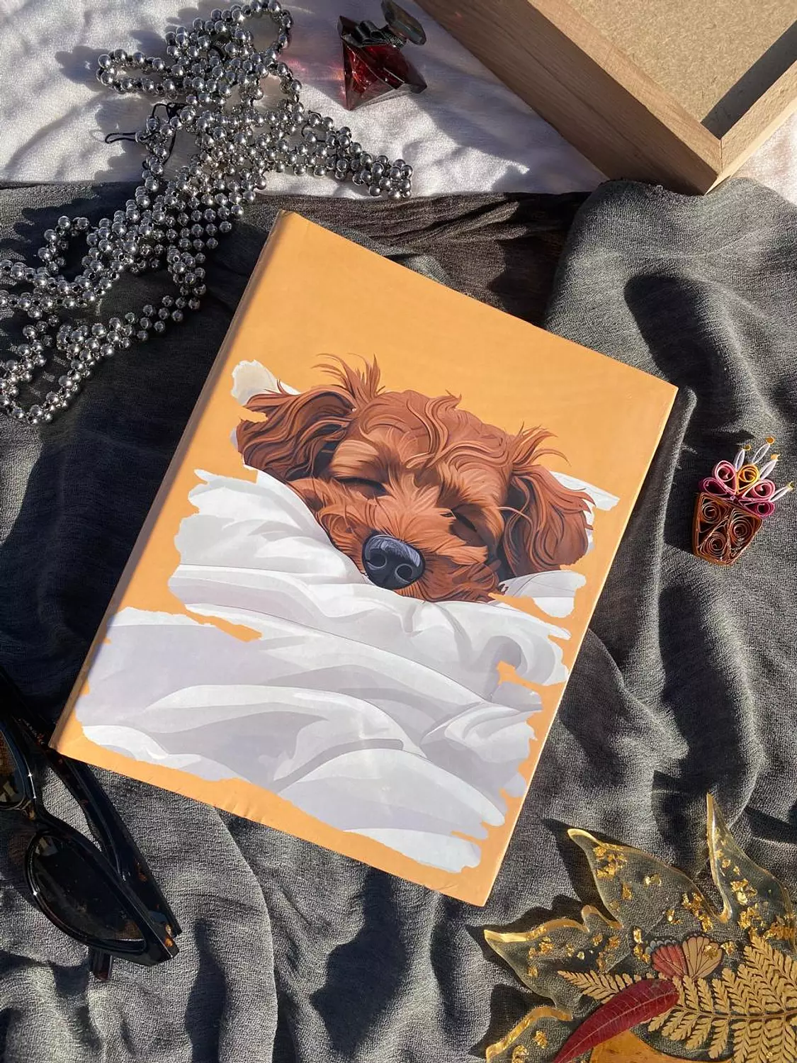 Fluffy Head A5 Binder Notebook  image