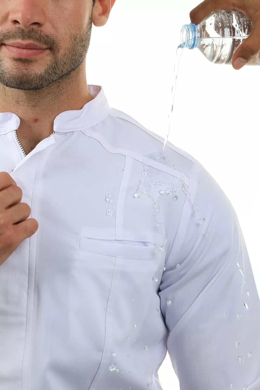 White Imperial Lab Coat 1