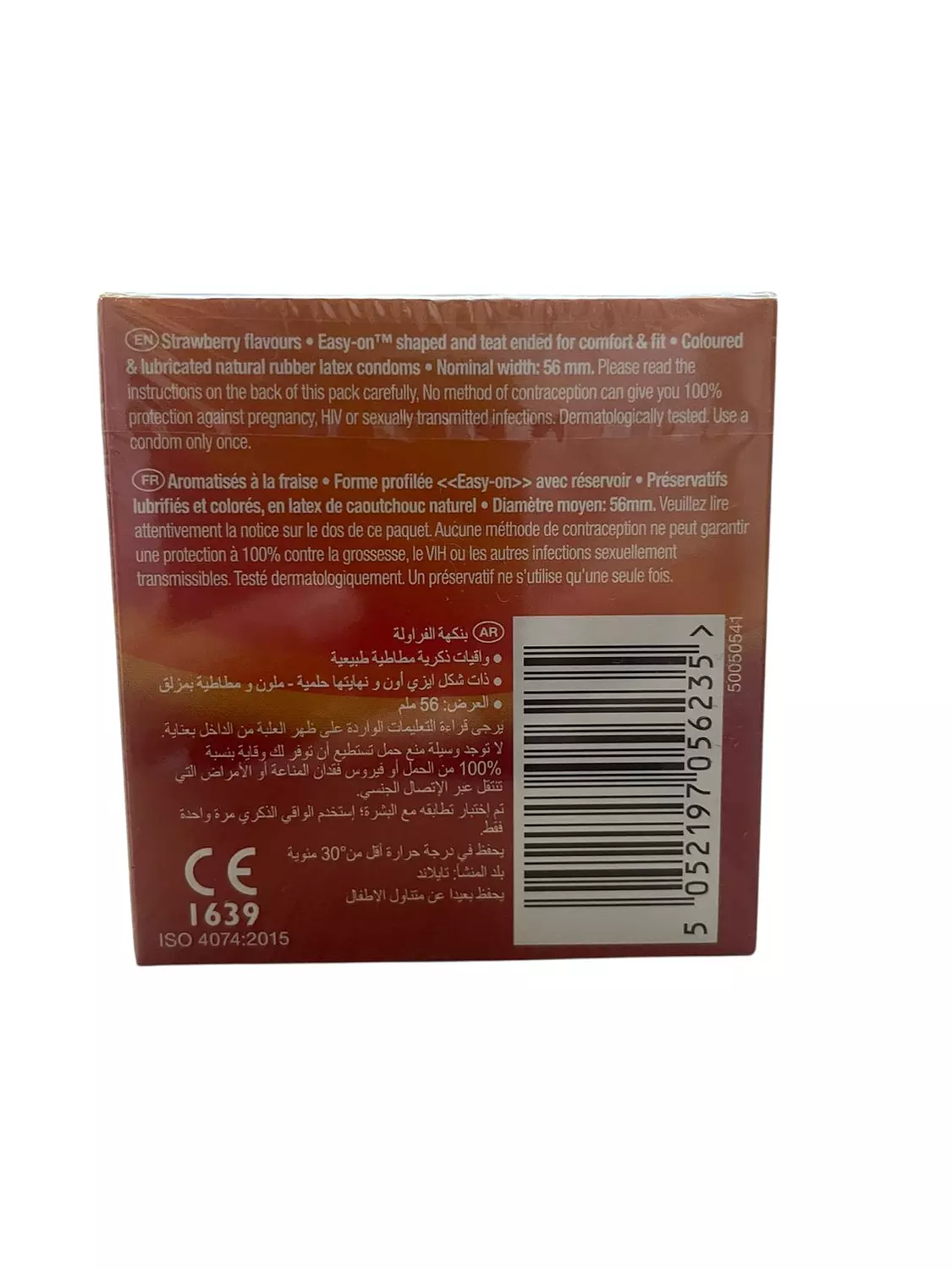 OFFER - DUREX CONDOM STRAWBERRY 3 PCS PRICE CUT 75 L.E  1