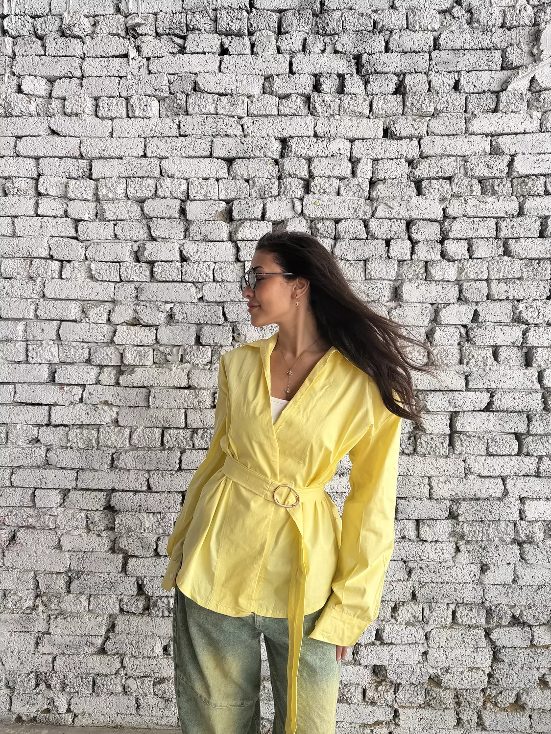 The mid poplin chemise  1