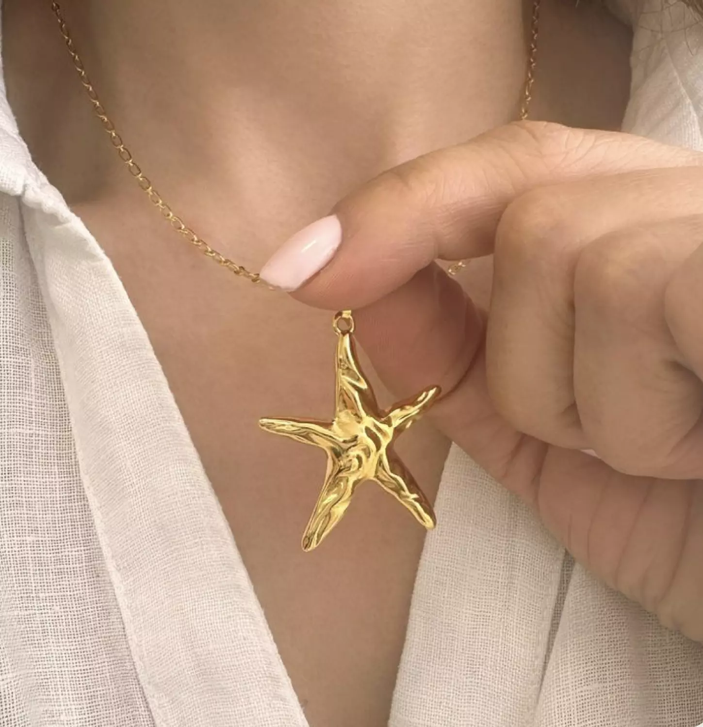 Chunky Star Necklace  1