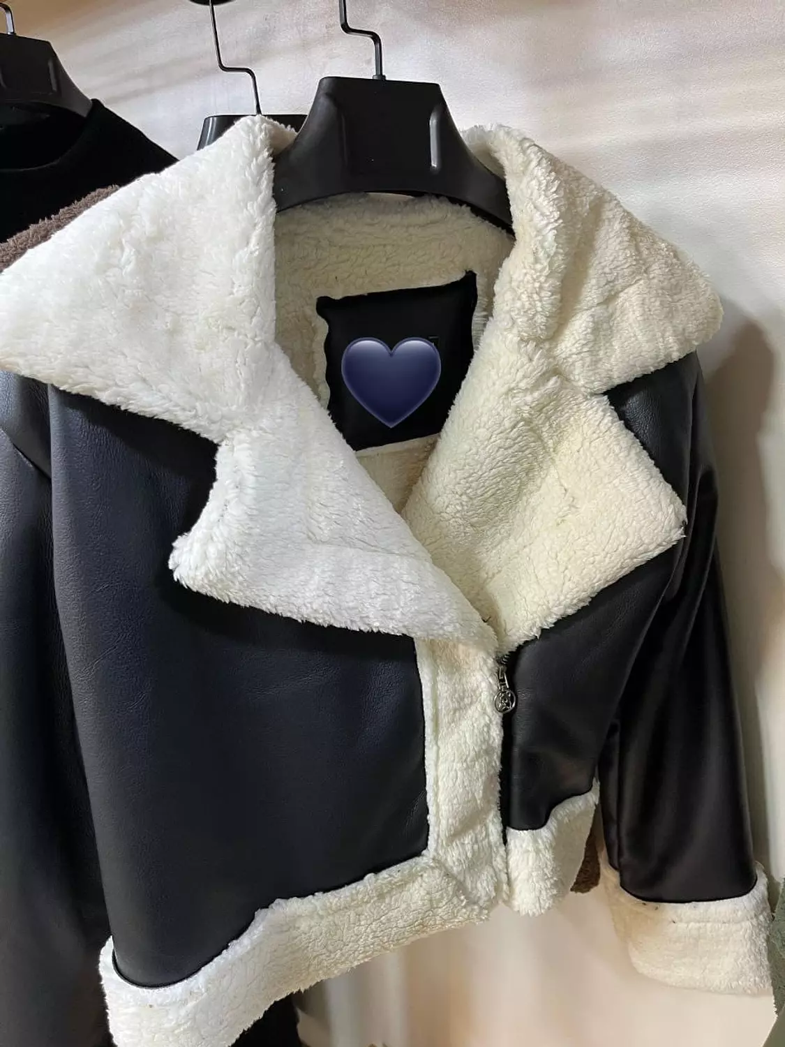 Leather & fur jacket  1