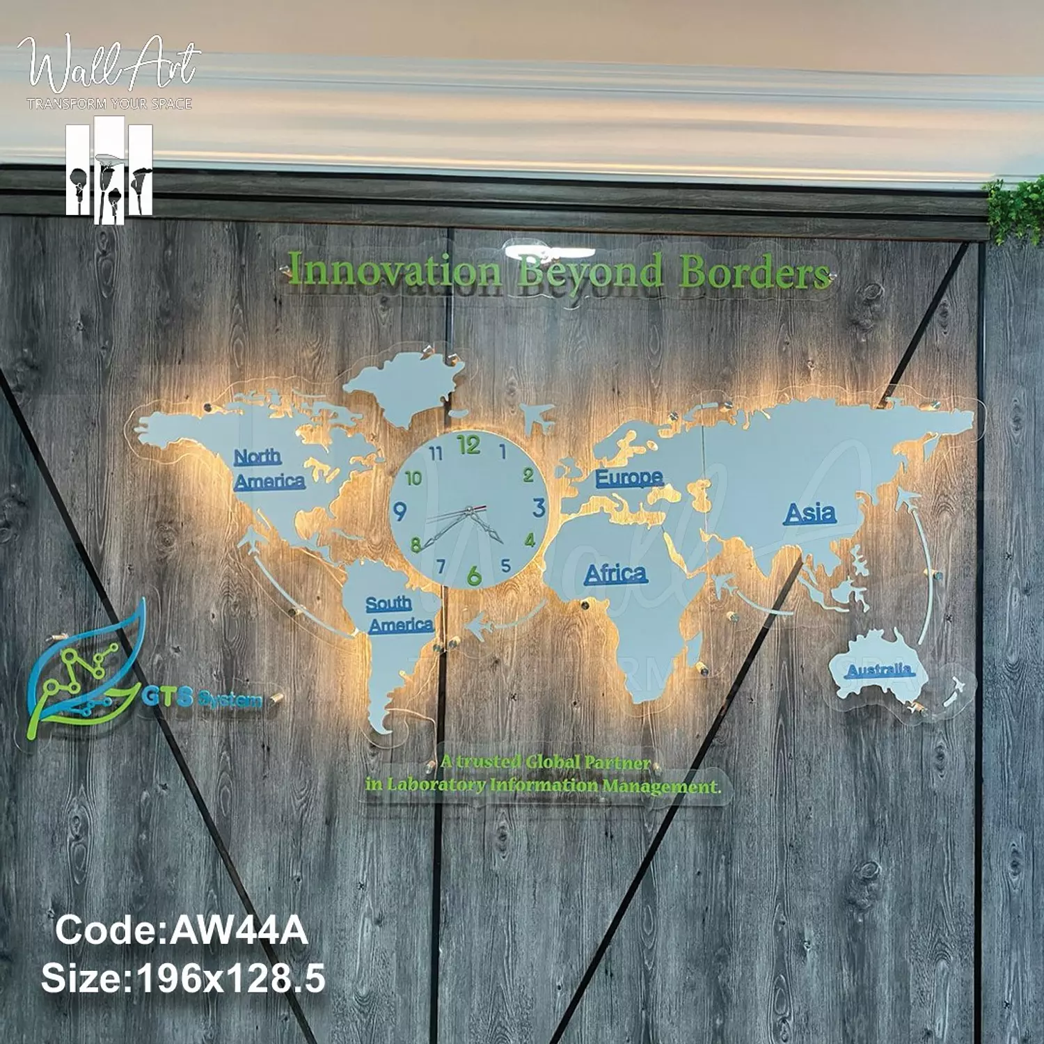 AW44-World Map  3