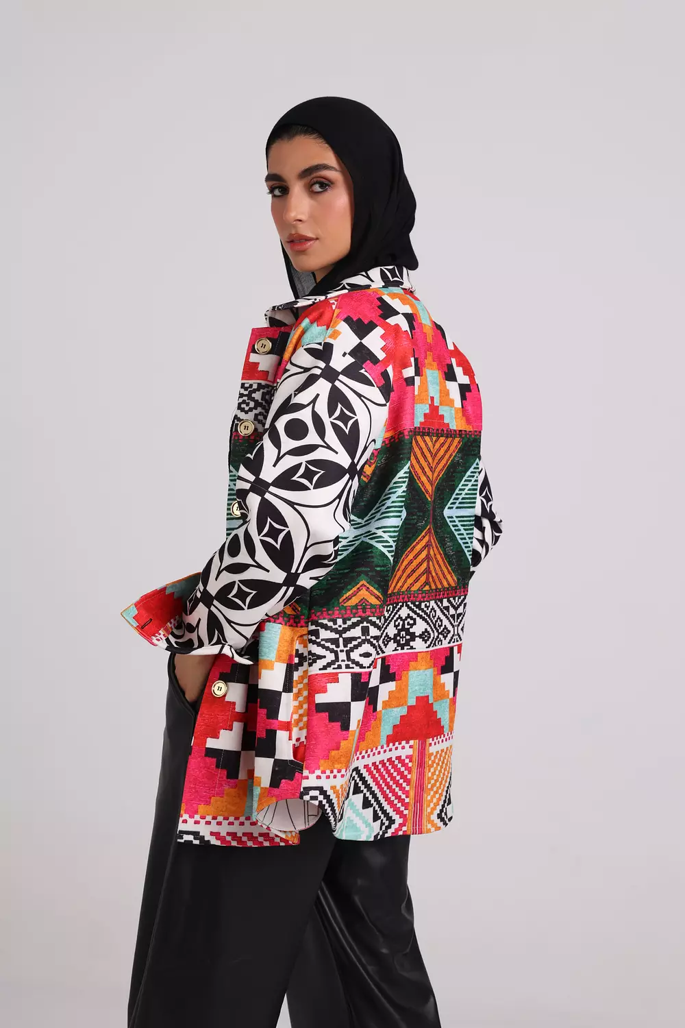 The Tapestry Jacket - Pink 1