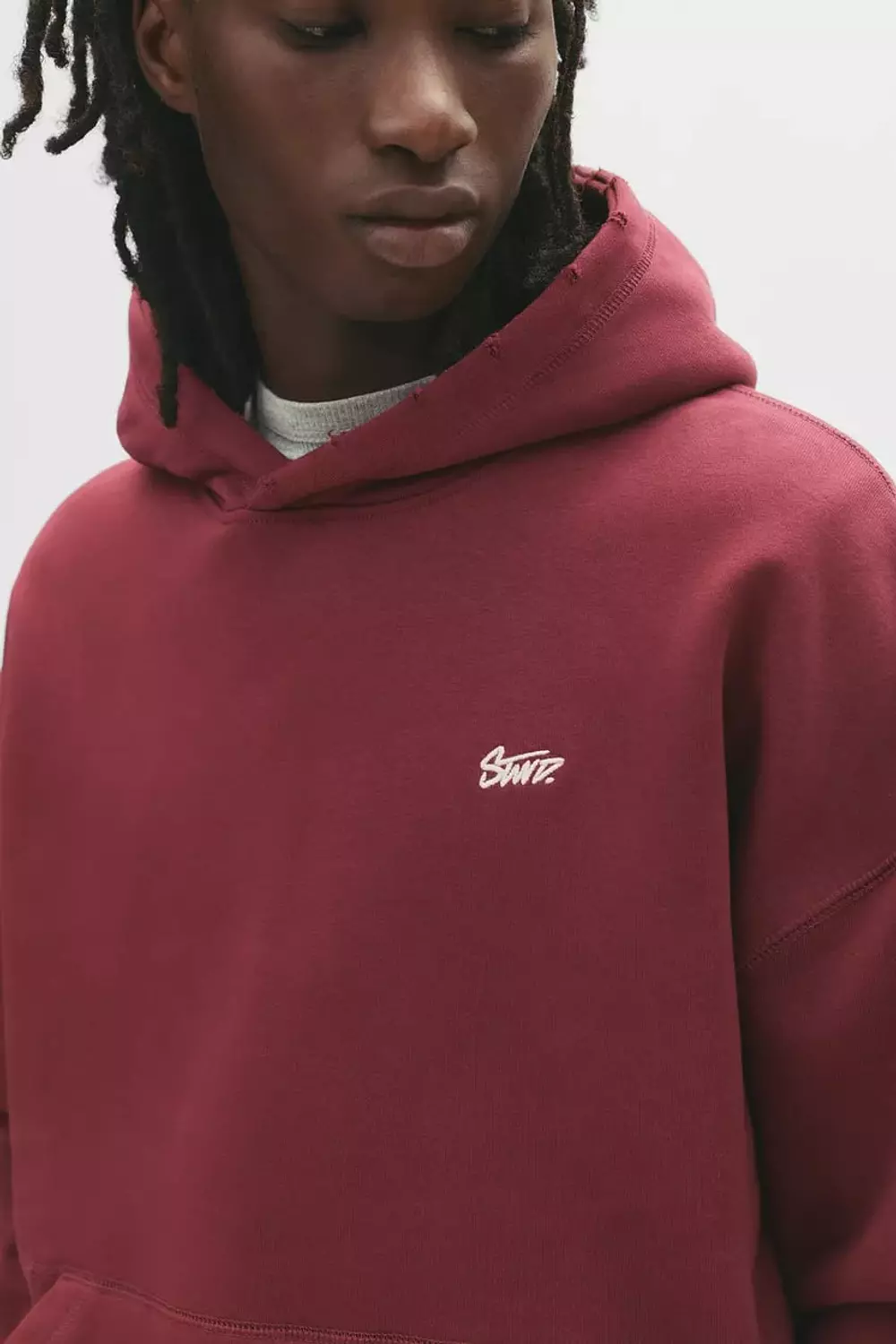 STWD Embroidered Logo Hoodie 4