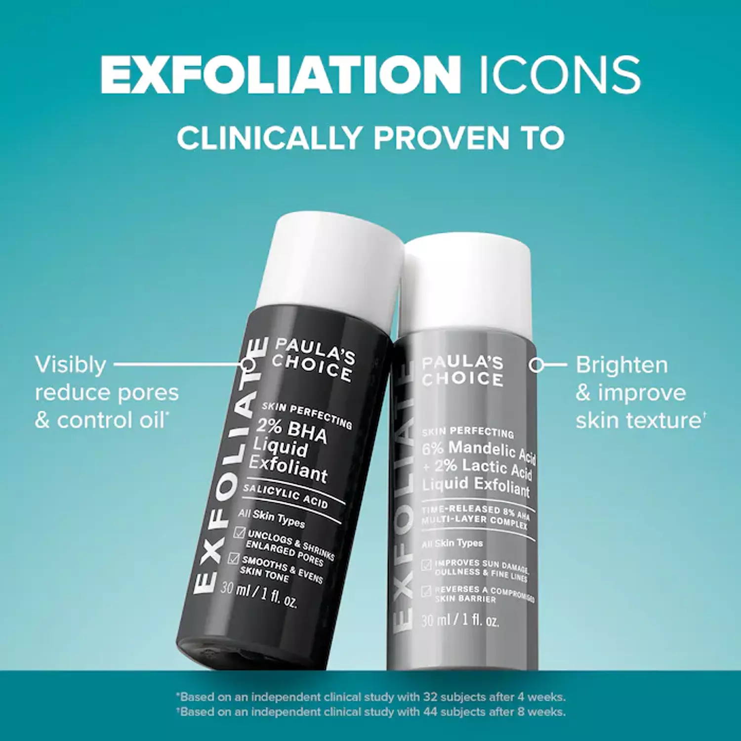 Paula's Choice  Exfoliation Icons Kit for clear, brighter looking skin hover image