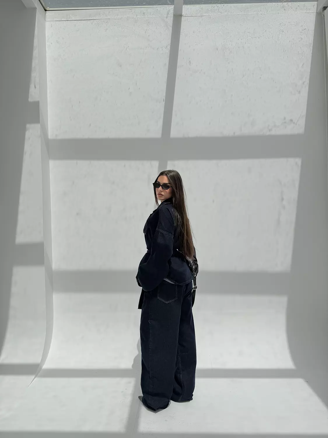 Denim Tie-Waist Set 9