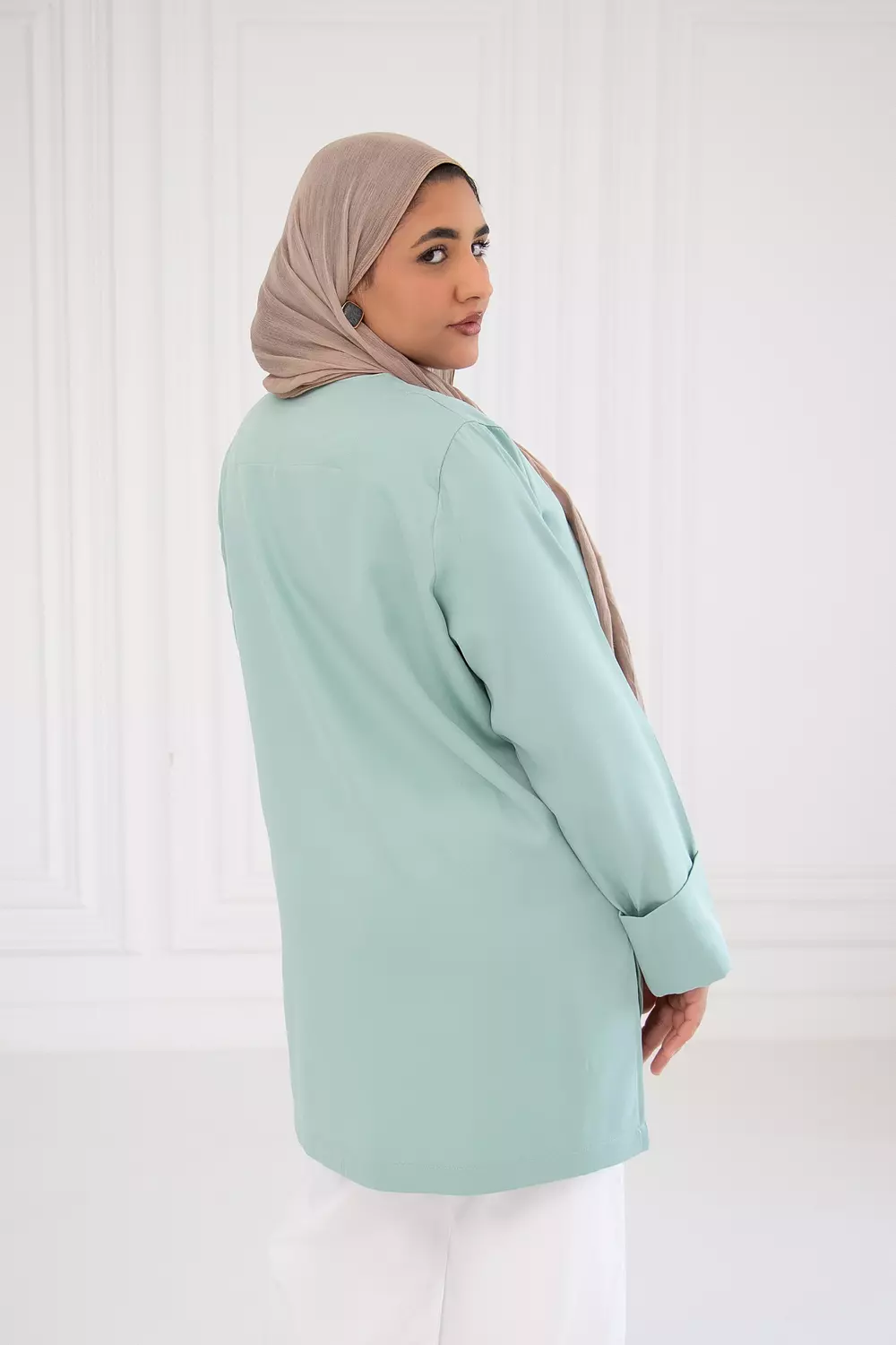 Rosa high and low blouse 25