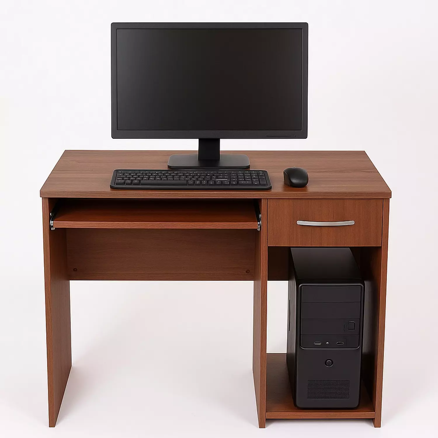 Brown Computer Desk 80 cm – Brand New image