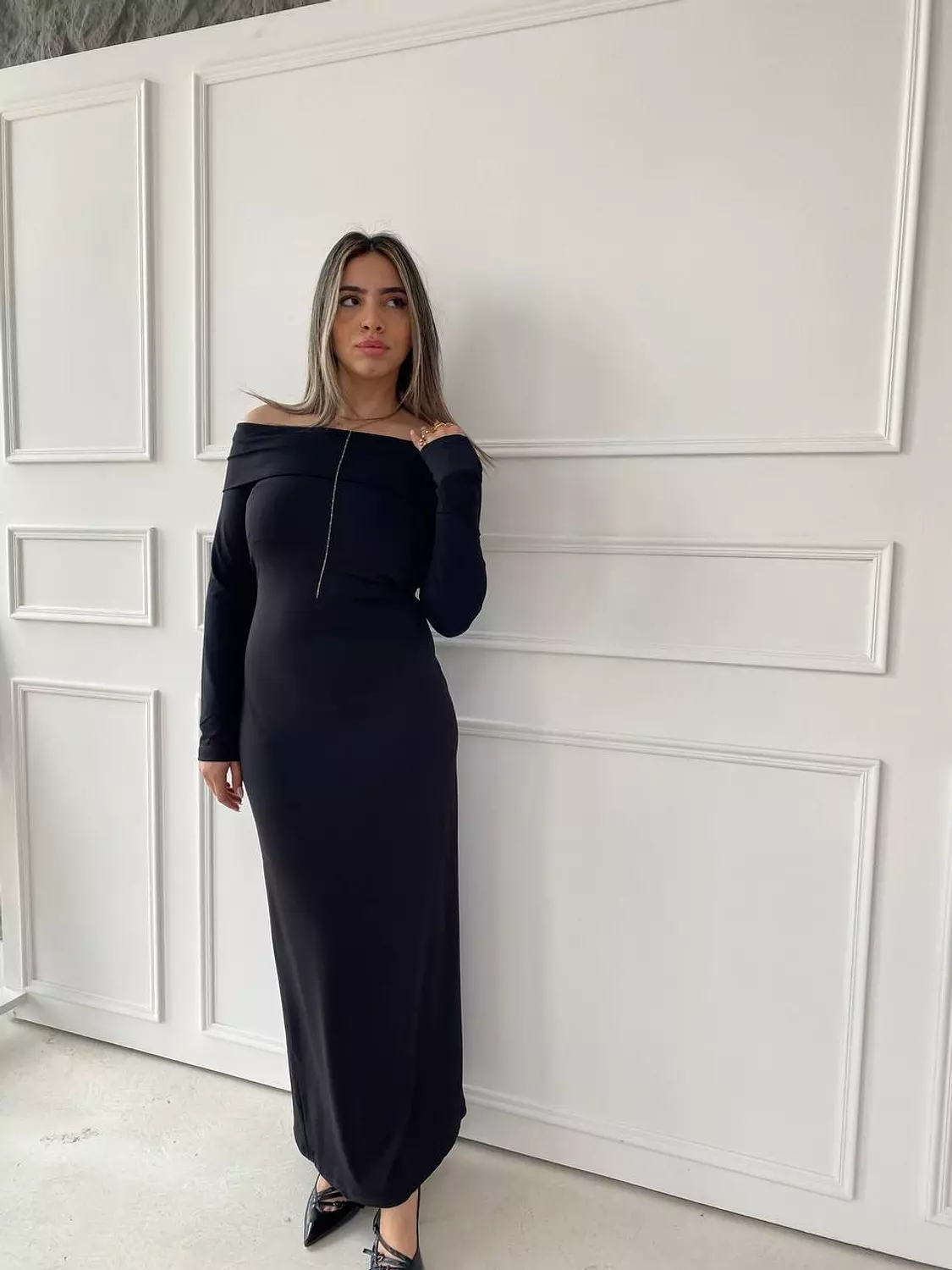 Off-Shoulder Dress image