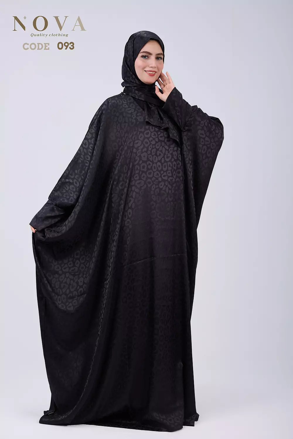 Black Jacquard Butterfly 4