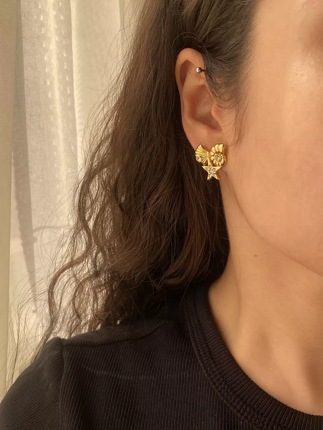 Star and Shell Studs 1