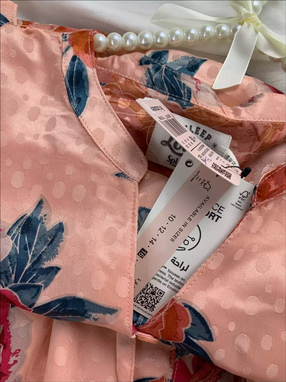 Maxi floral satin dress from Splash 4