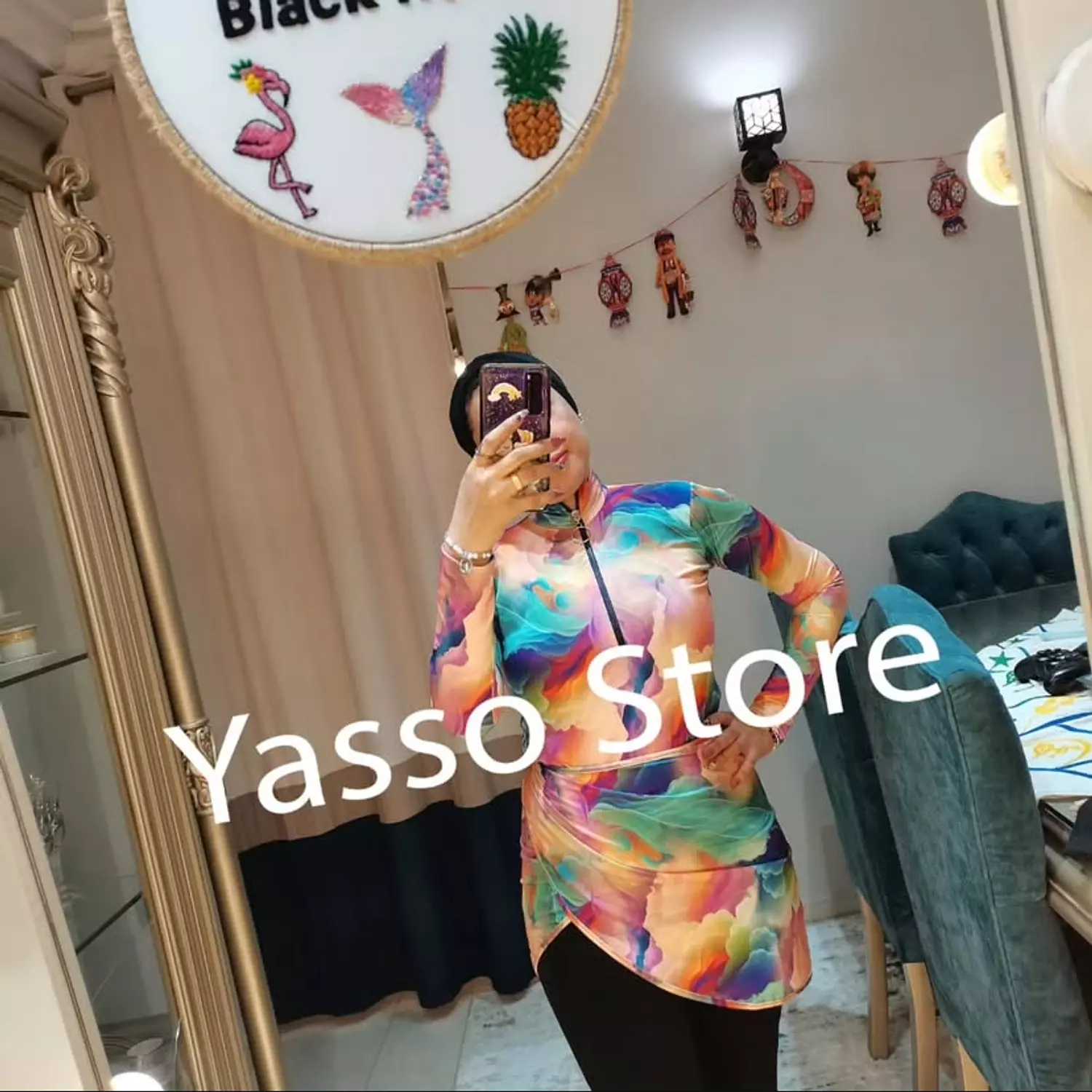 Desert rose burkini  3