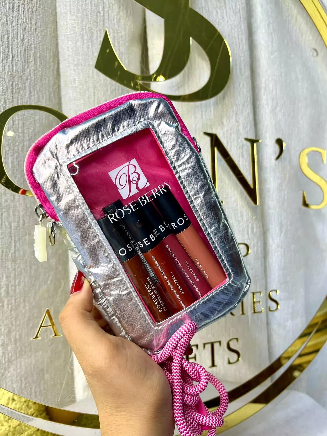 شنطه lipstick Roseberry  image