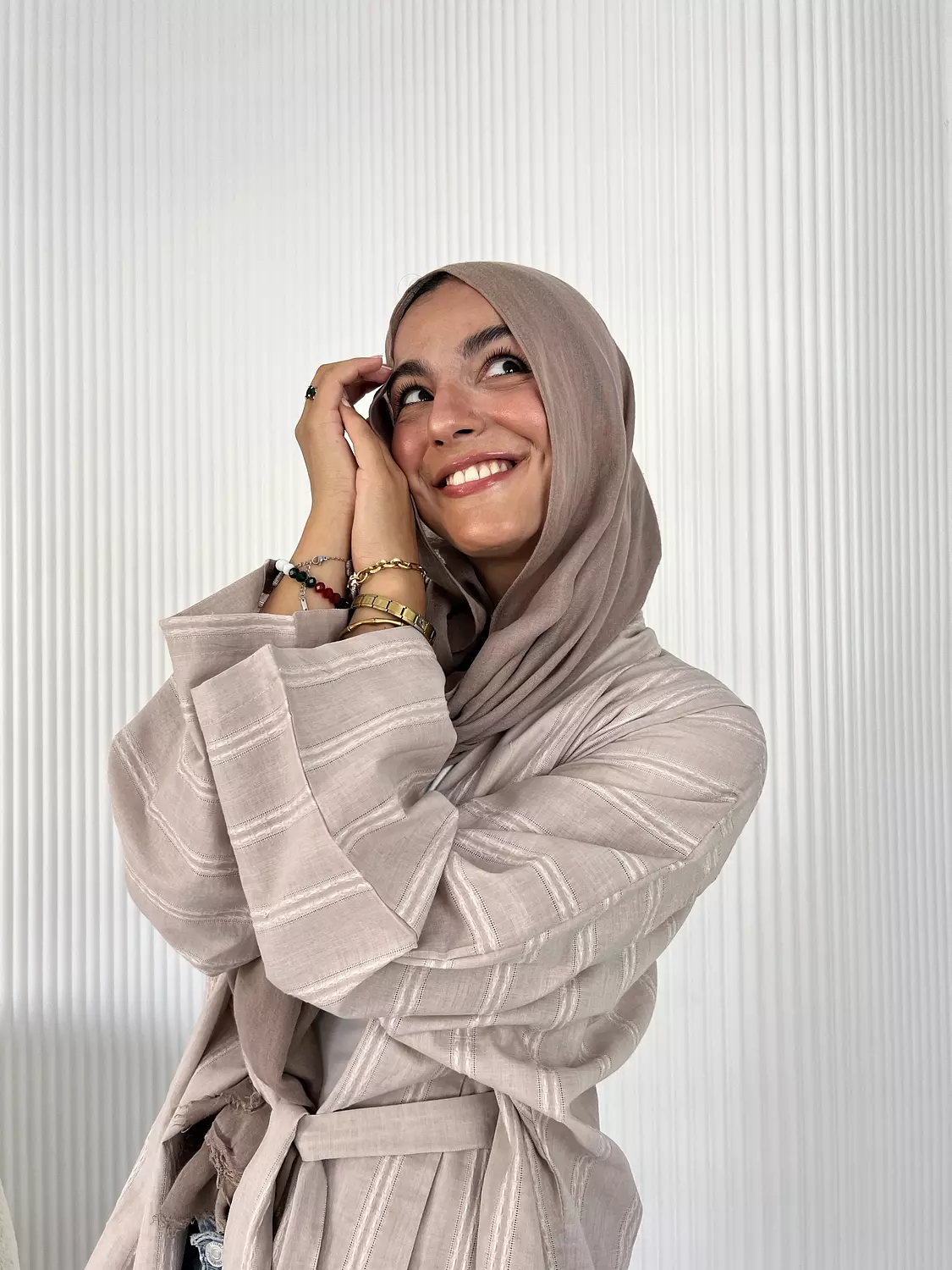 Summer Breeze Beige Cardigan 5