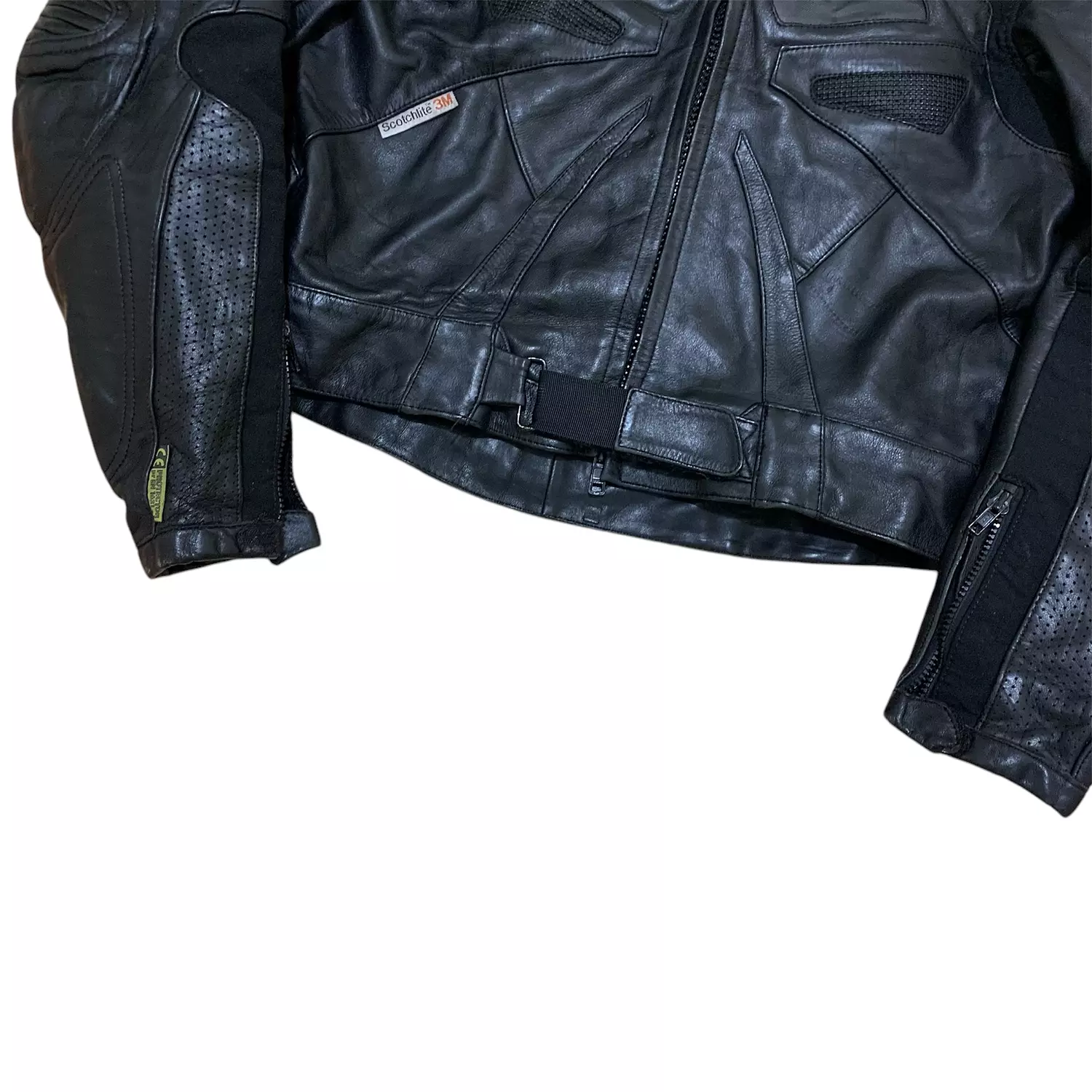 Vtg safety moto jacket 2