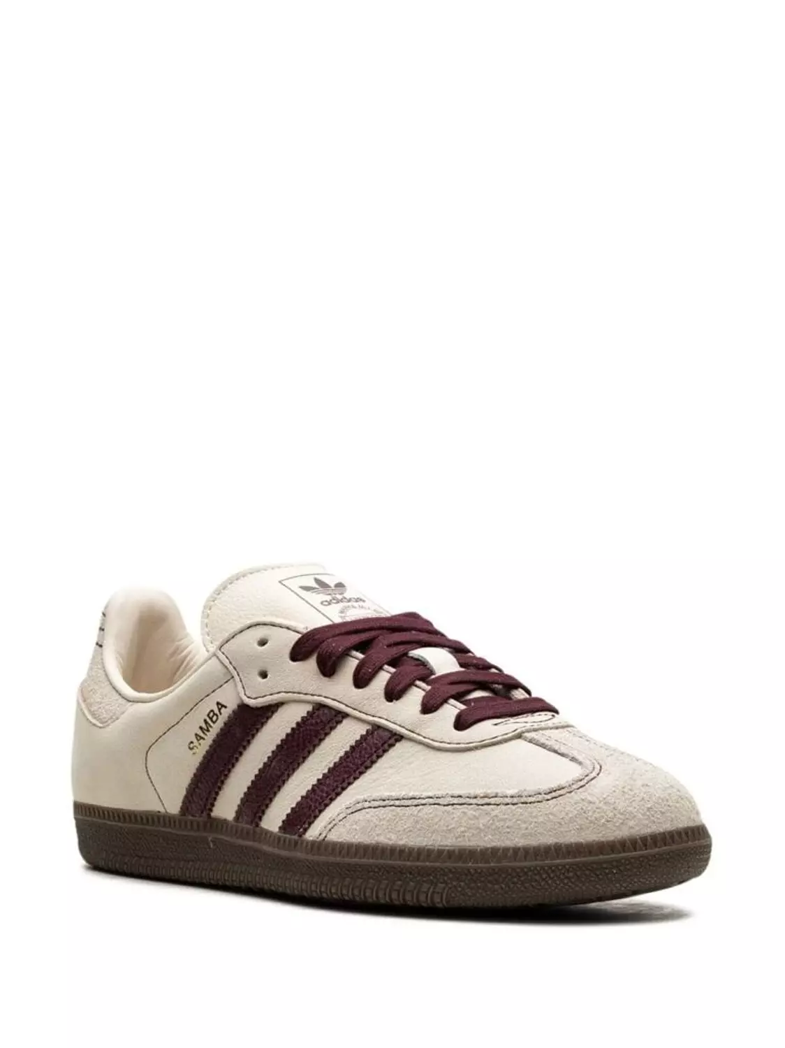 Adidas Samba OG ‘”Wonder White Maroon” 1