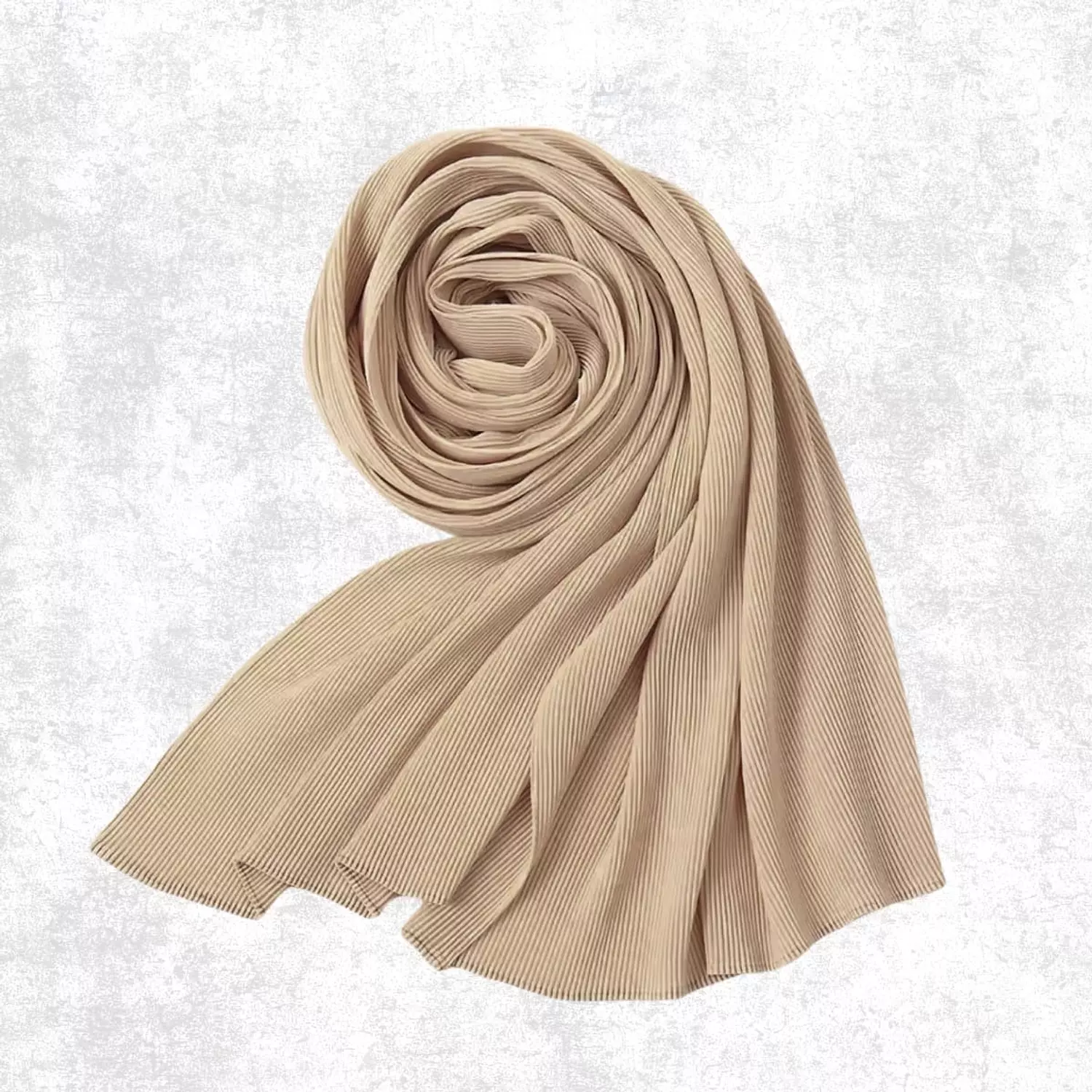 Kuwaiti Lycra Veil  - Café  image