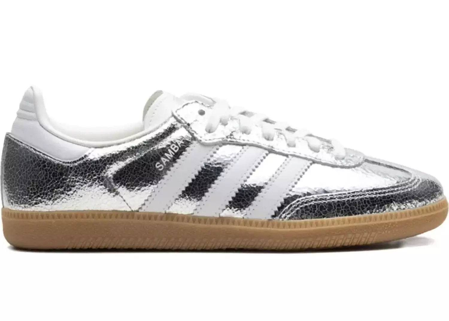 Samba OG Silver Metallic Cracked image