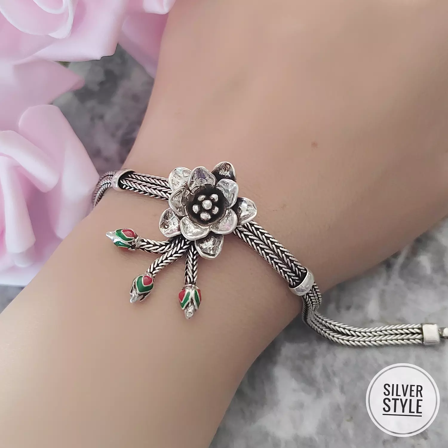 3D flower  image