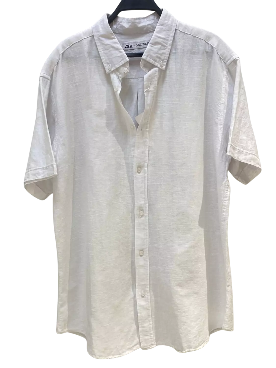 ZARA LINEN SHIRT - Short Sleeve image