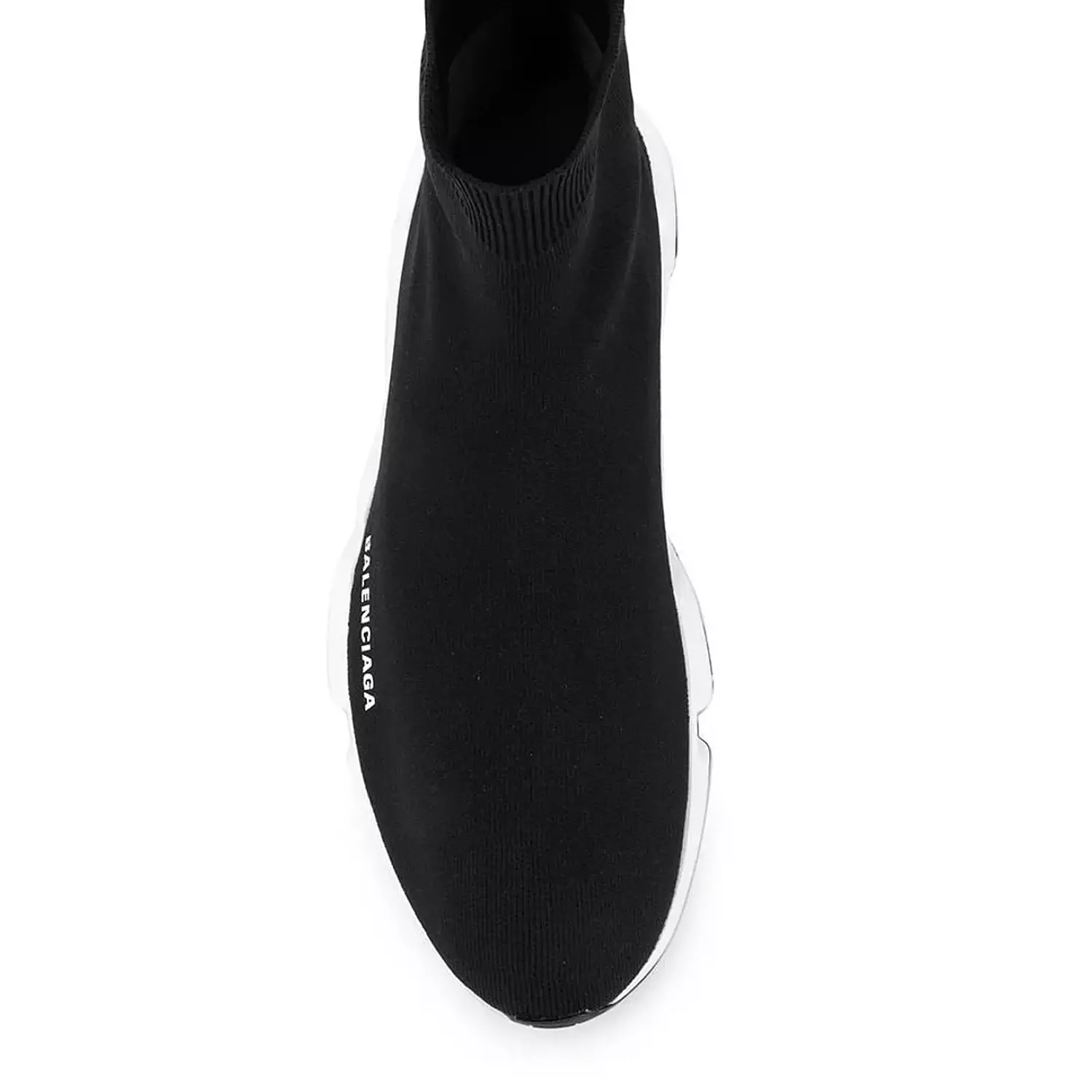 Balenciaga Speed Trainer Black White hover image